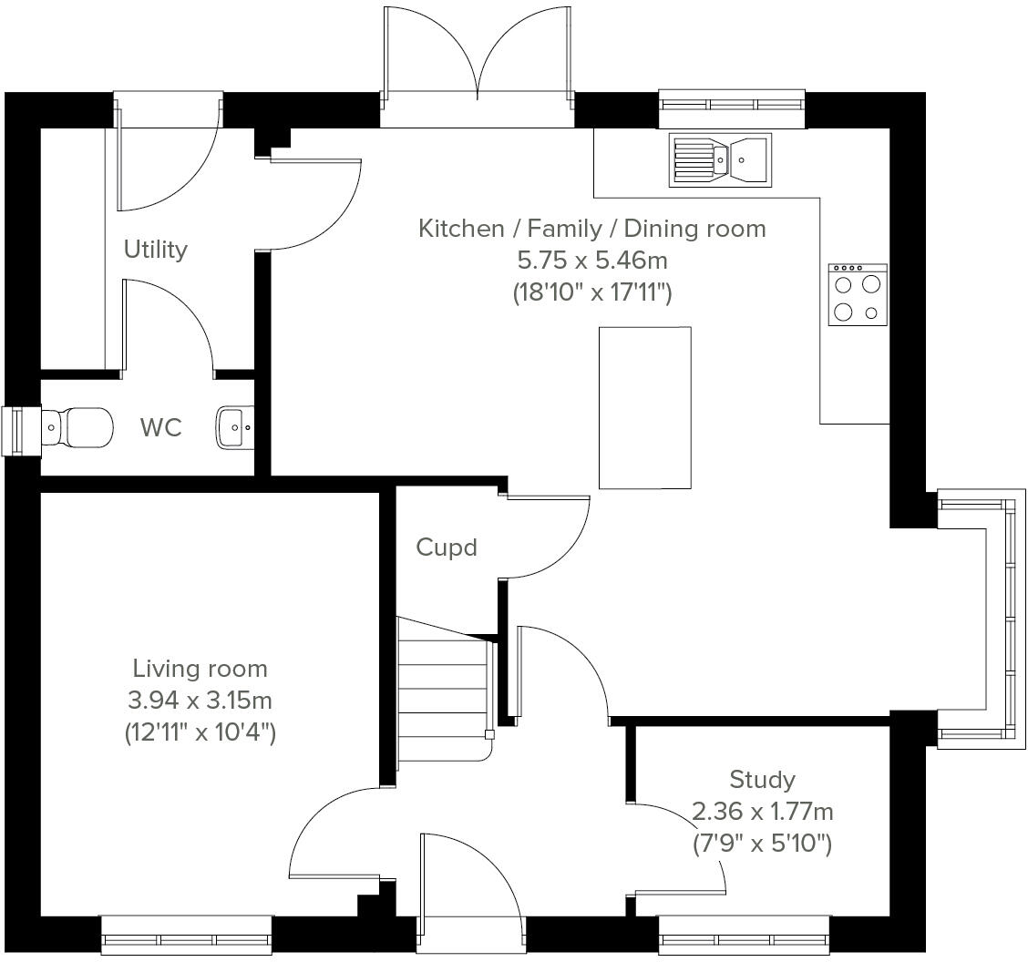 Broad Street Green Road
Heybridge
Essex
CM9 8NY floorplan