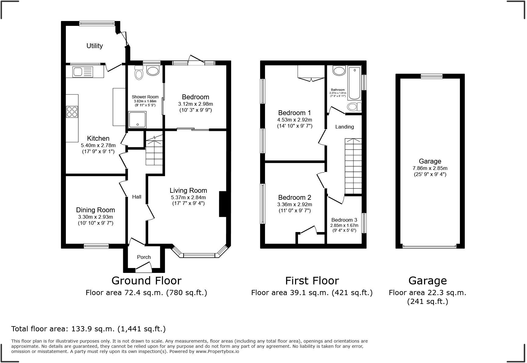 Queensway, Banbury, Oxfordshire floorplan