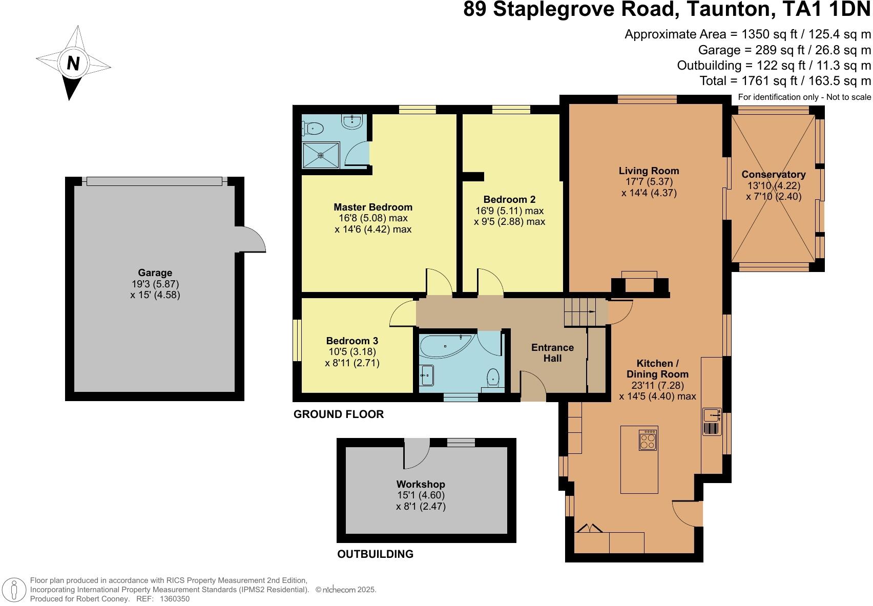 Staplegrove Road, Taunton floorplan