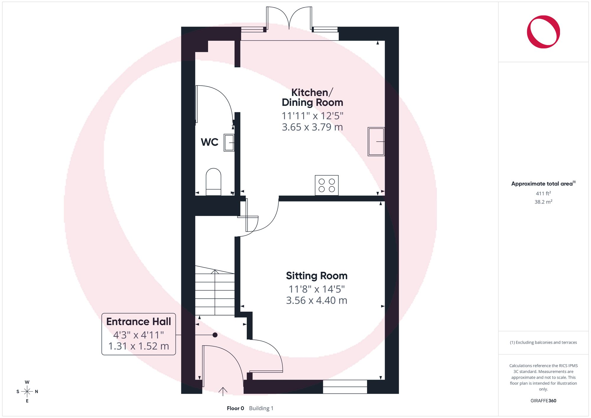 Redcar Road, Towcester, NN12 floorplan