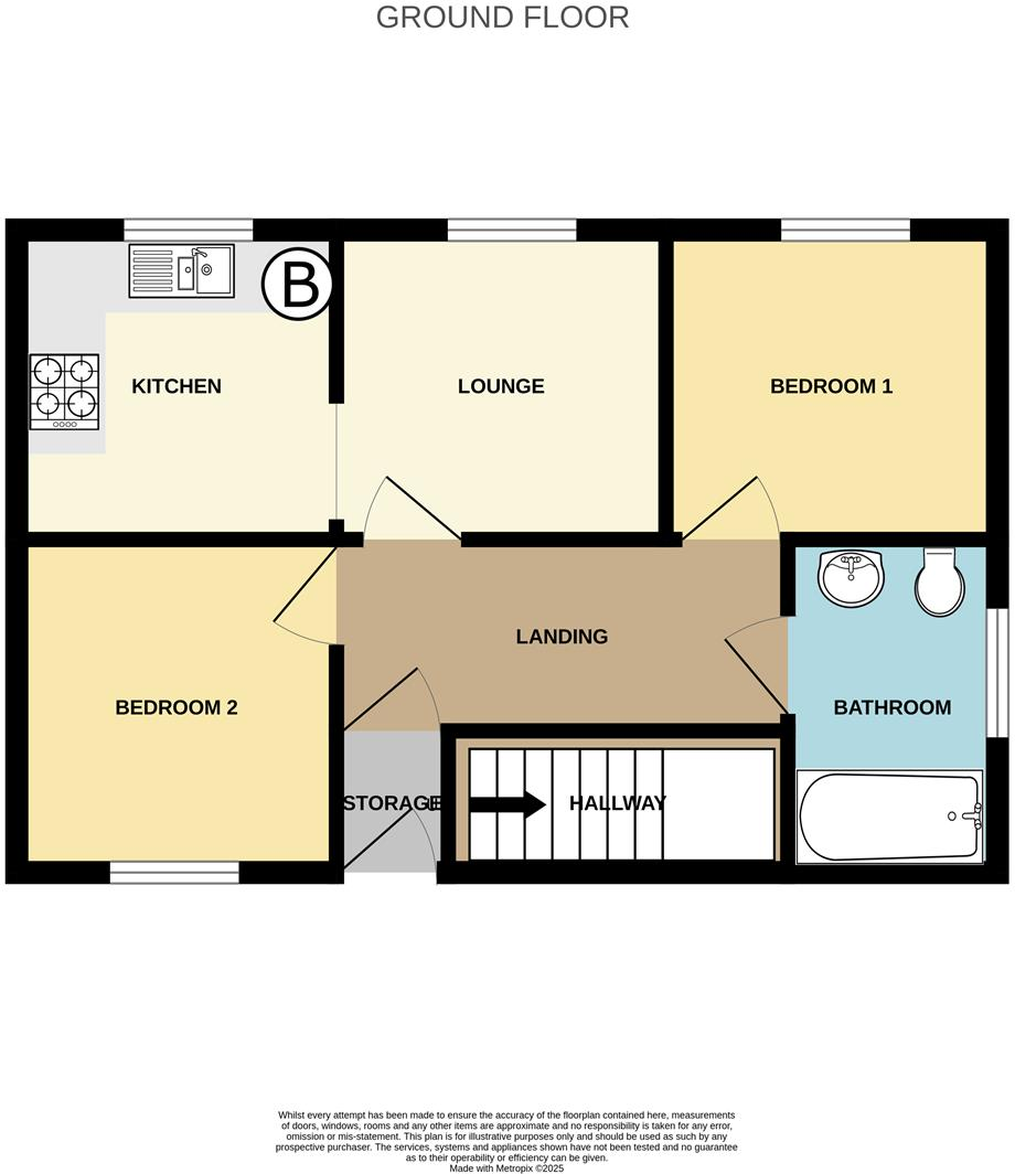 St. Stephens Road, Ollerton, Newark floorplan