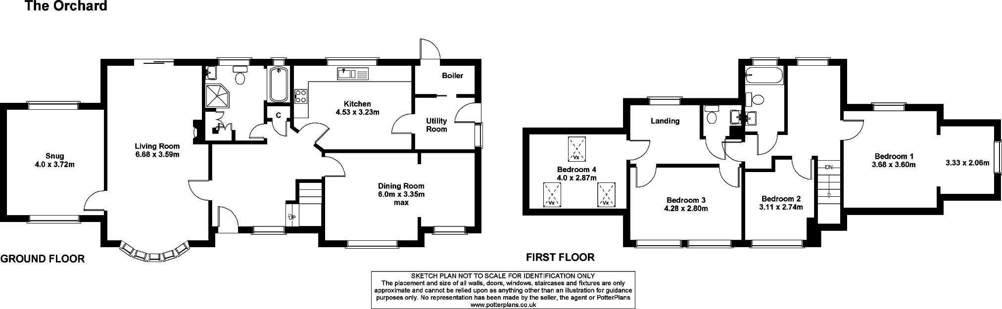 North Cowton floorplan