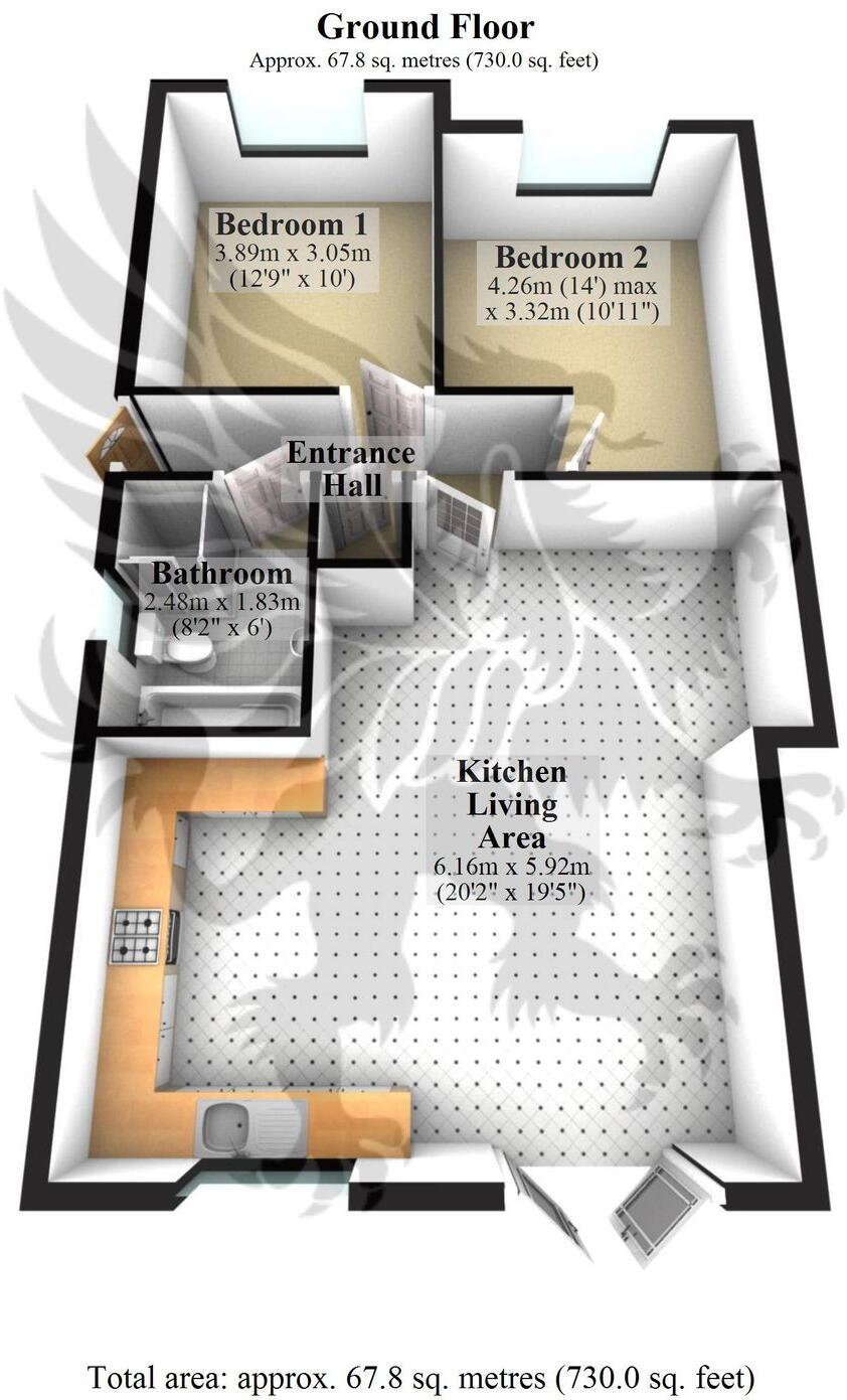 Tuners Lane, Crudwell, SN16 floorplan