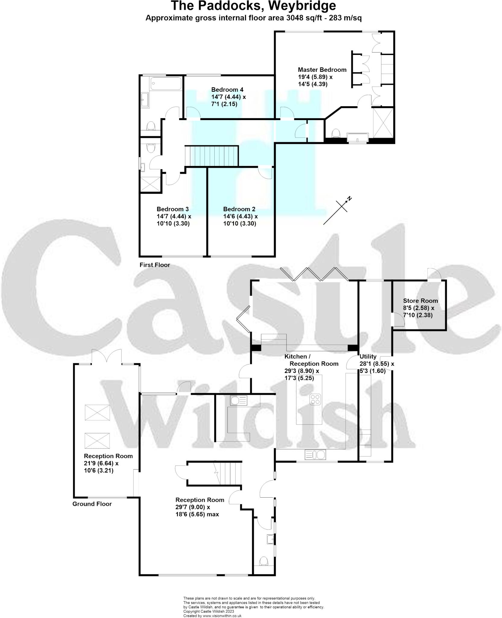 The Paddocks, Weybridge floorplan