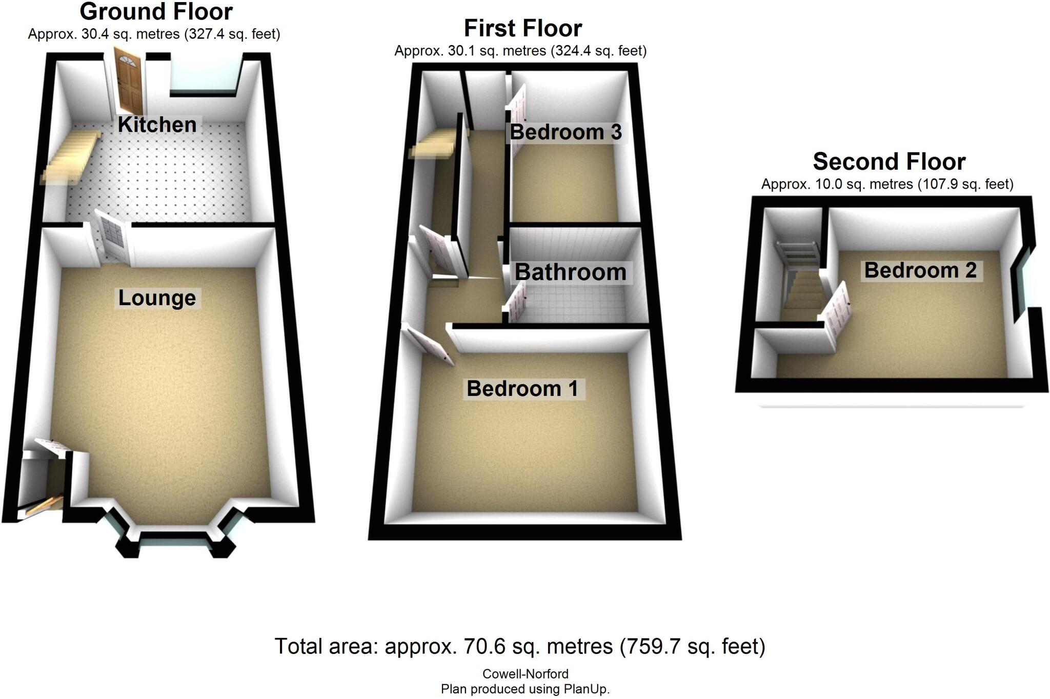 Partington Street, Castleton, Rochdale, Greater Manchester, OL11 floorplan