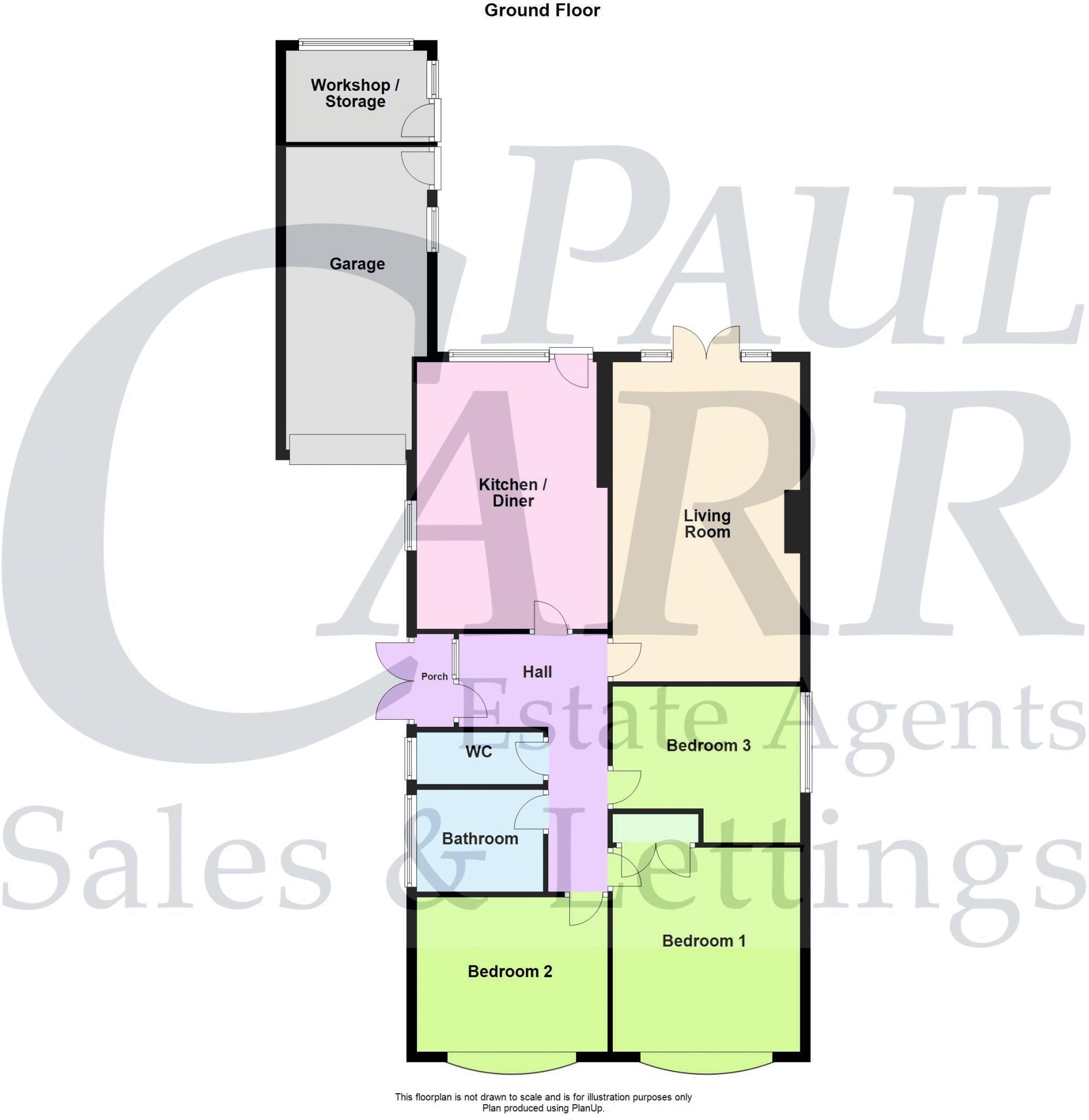 Launceston Road, Park Hall, Walsall, WS5 3EB floorplan
