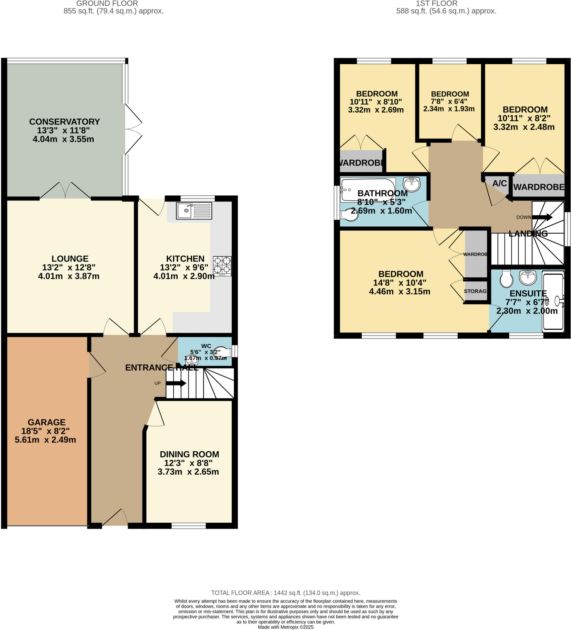 Kenilworth Close, Saxilby, LN1 floorplan