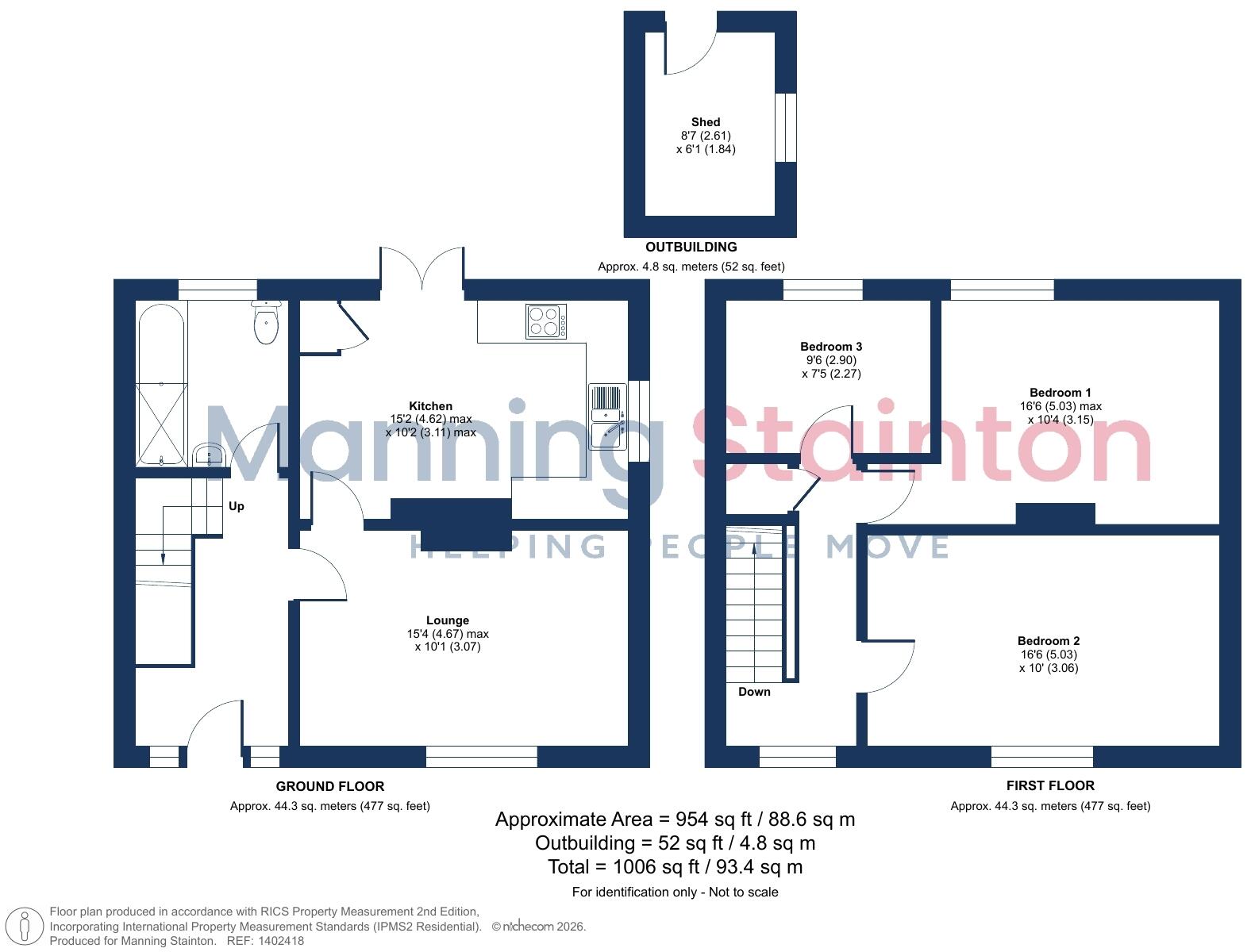 Albert Road, Oulton, Leeds, West Yorkshire floorplan