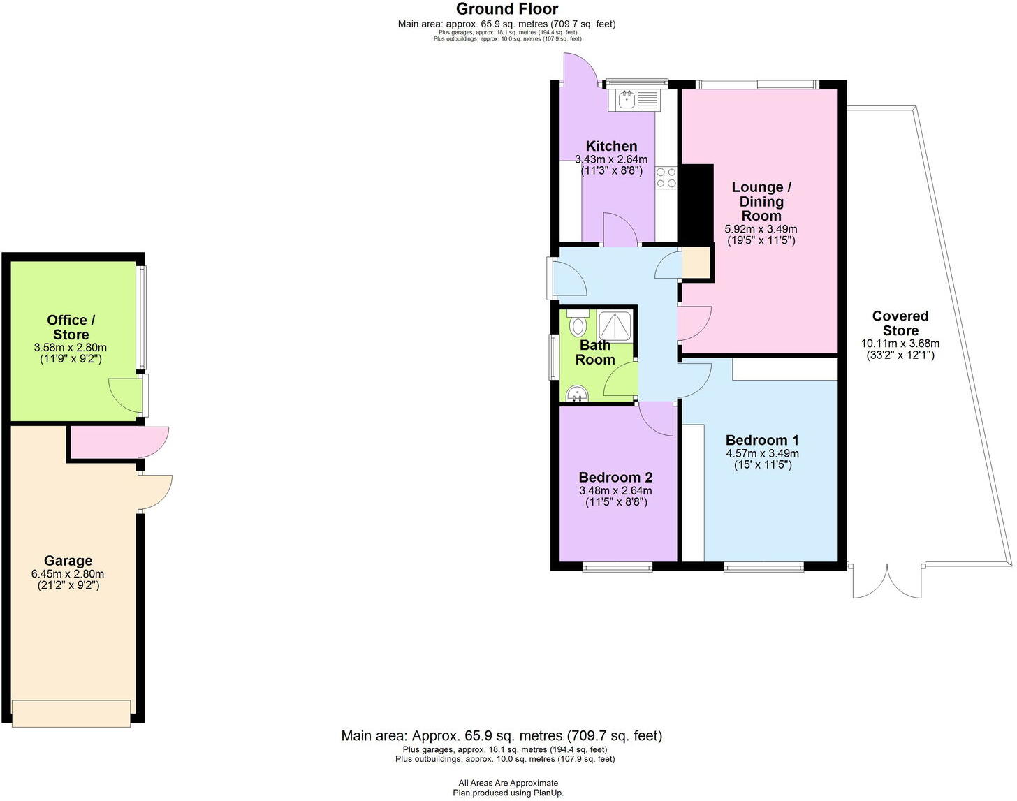 7, Warwick Drive, Codsall, Wolverhampton, WV8 2AA floorplan