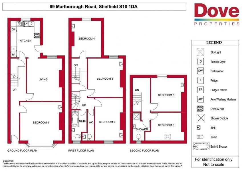 69 Marlborough Road, Crookesmoor floorplan