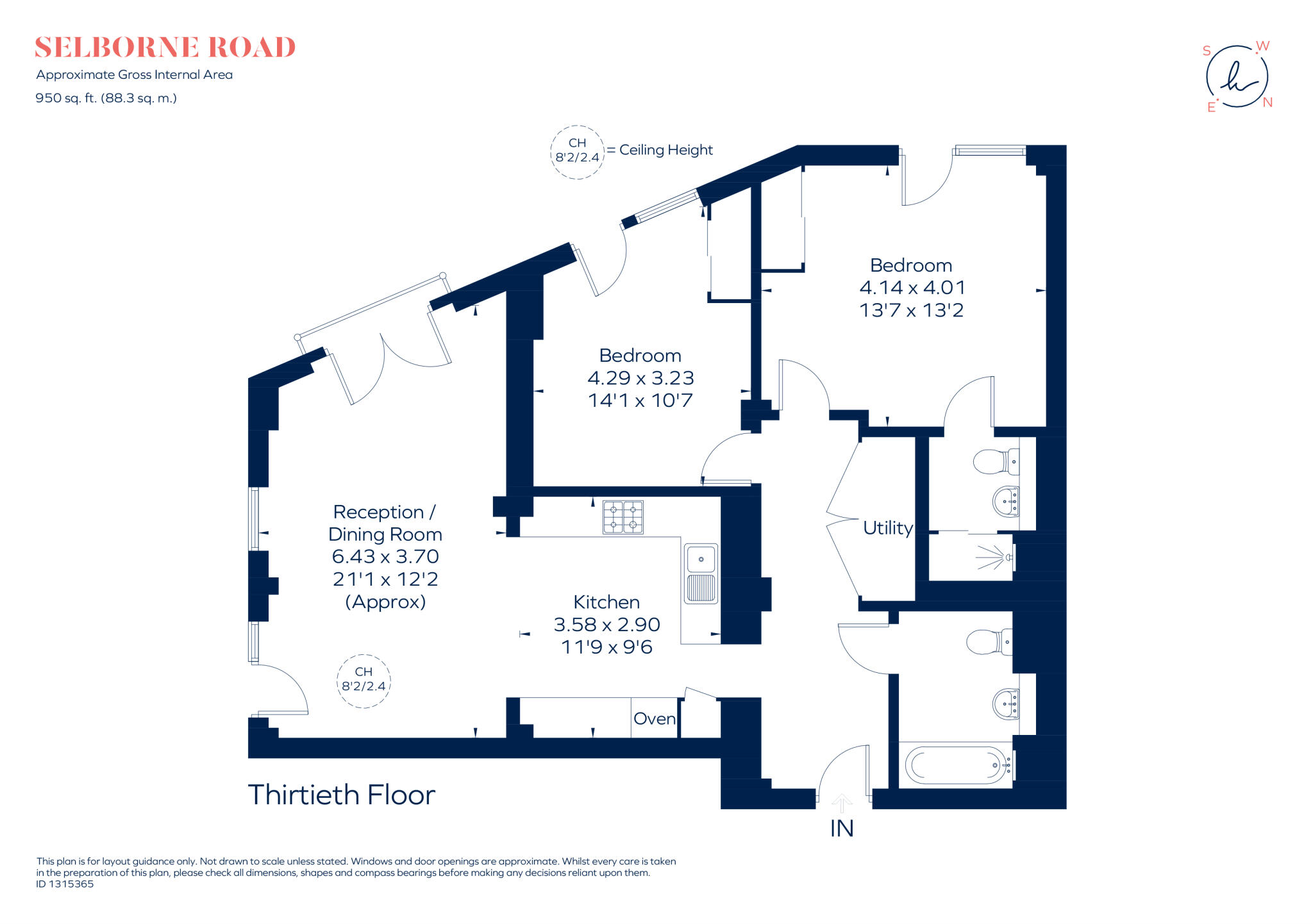 The Eades, 11 Selborne Road London E17 floorplan