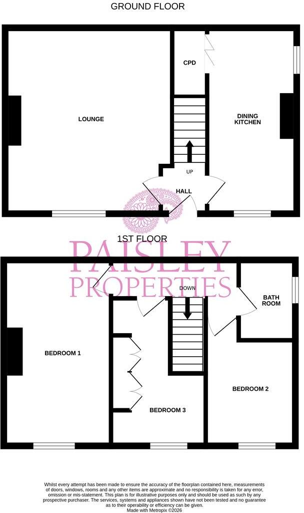 Bar Lane, Flockton, Wakefield, WF4 4AU floorplan