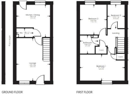 Plot 62, The Garnet, Langton Rise, Horncastle floorplan