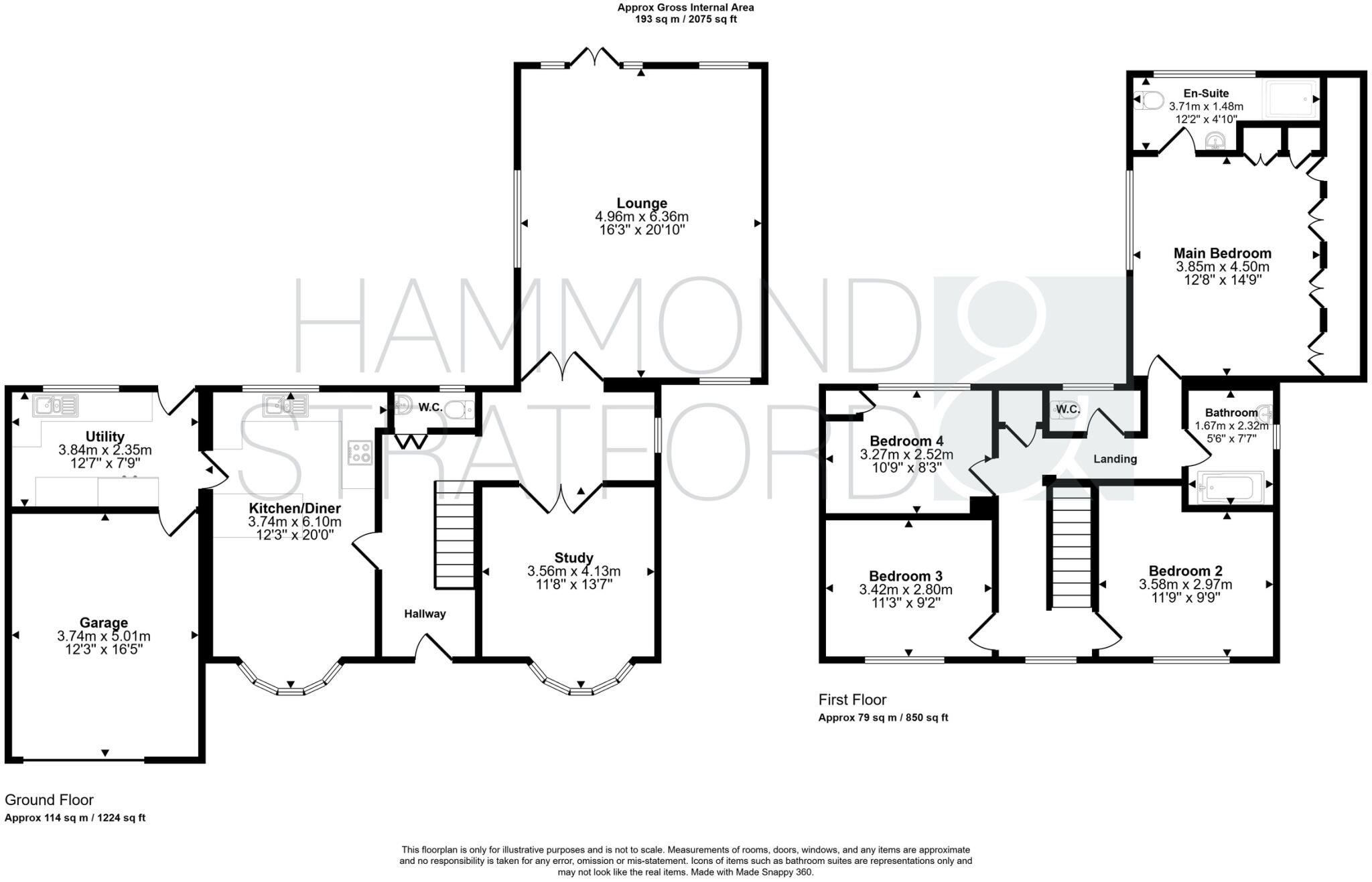 Cranleigh Rise, Eaton floorplan
