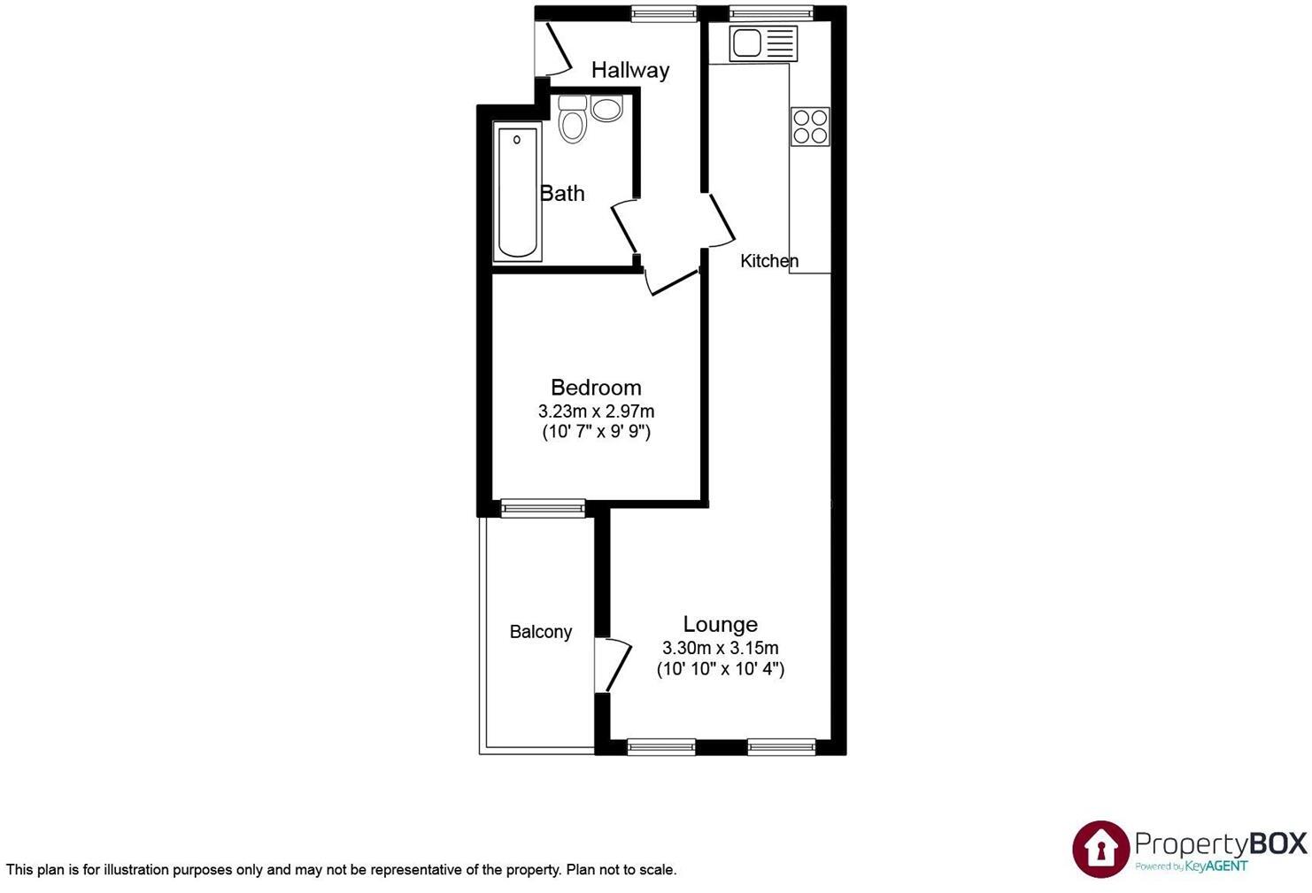 11 Artillery Road, Aldershot floorplan