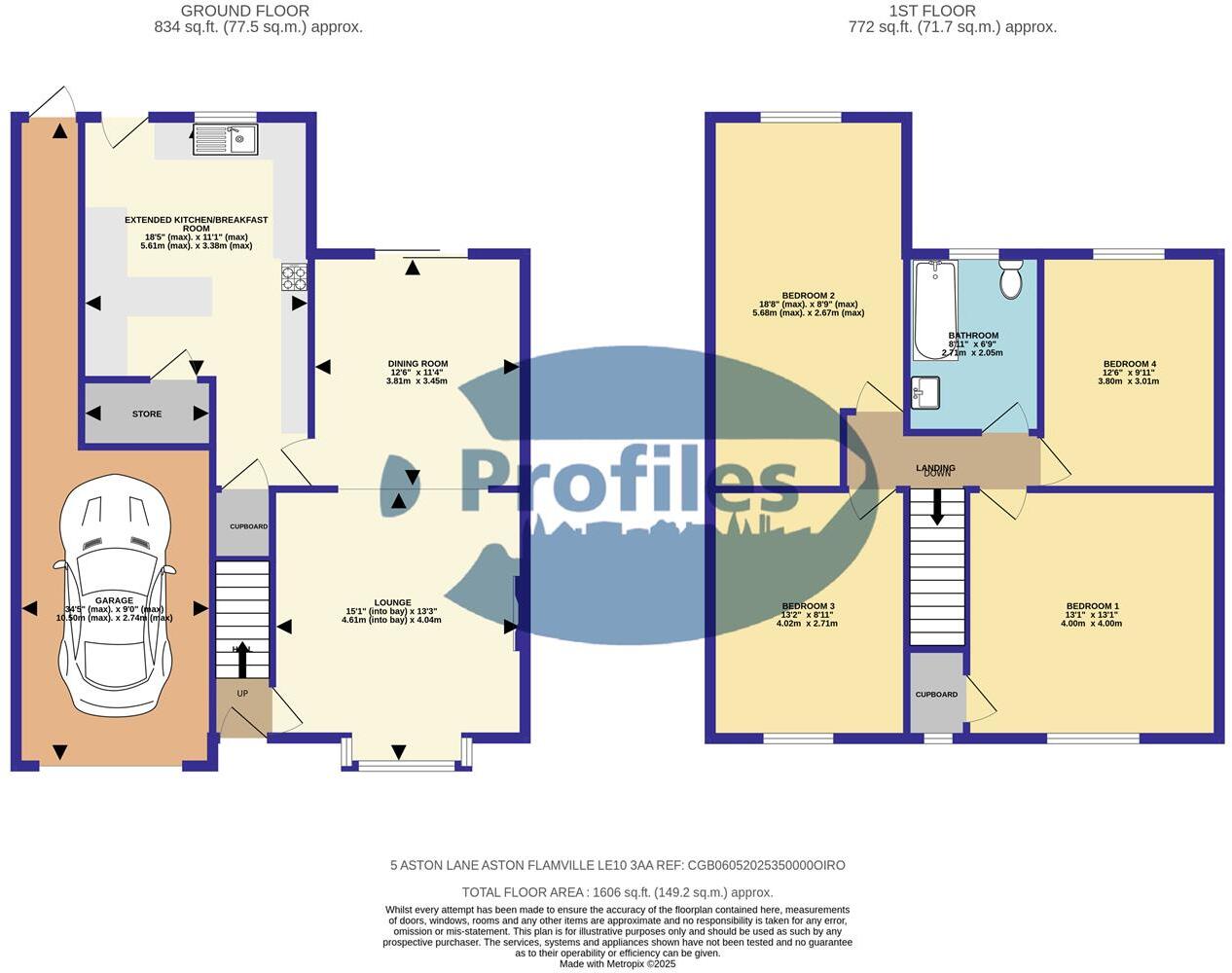 Aston Lane, Aston Flamville floorplan