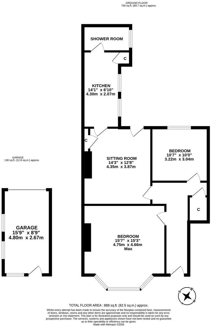 Northumberland Gardens, Jesmond, Newcastle Upon Tyne floorplan