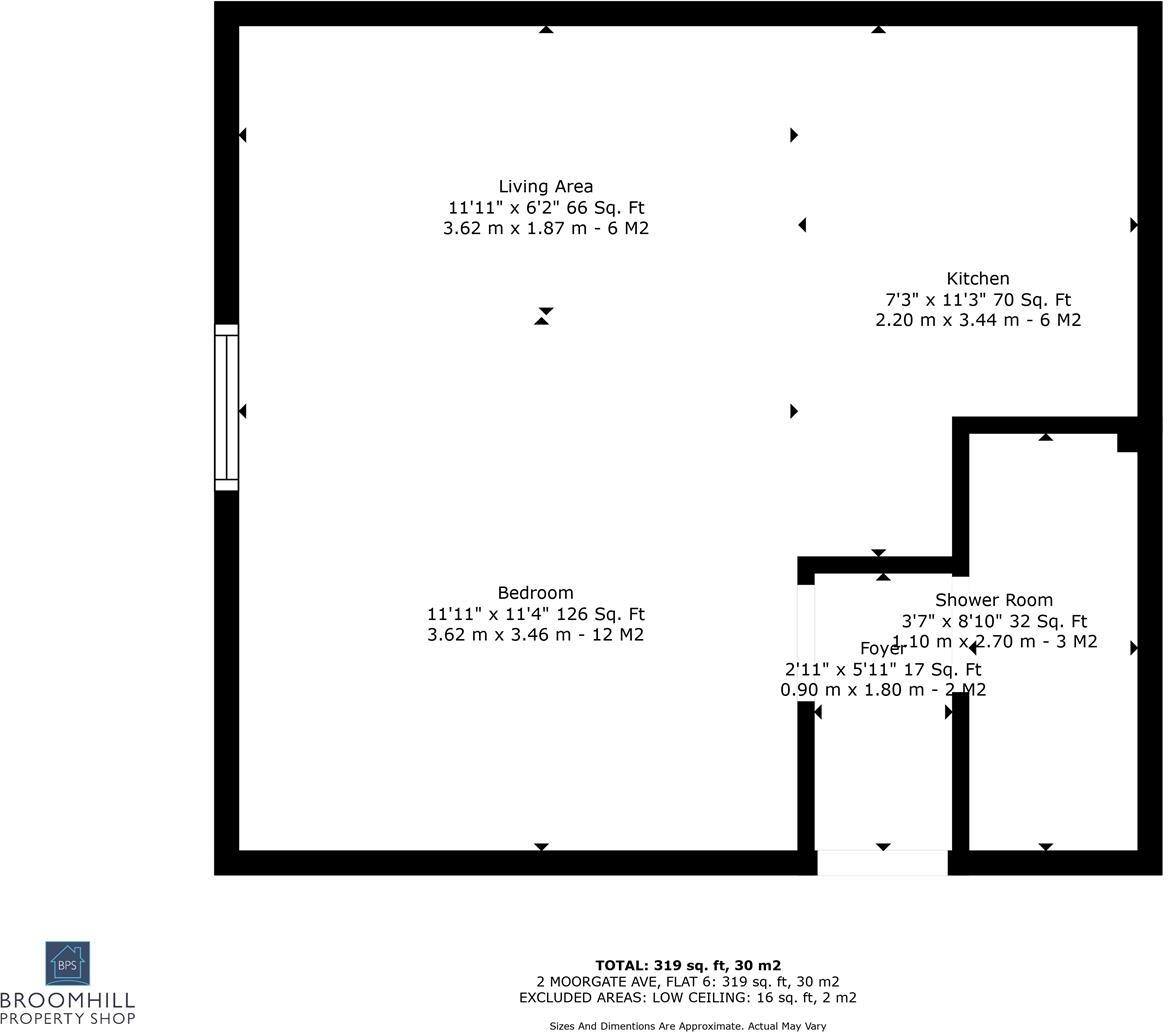 Flat 6, 2 Moorgate Avenue, Crookesmoor floorplan