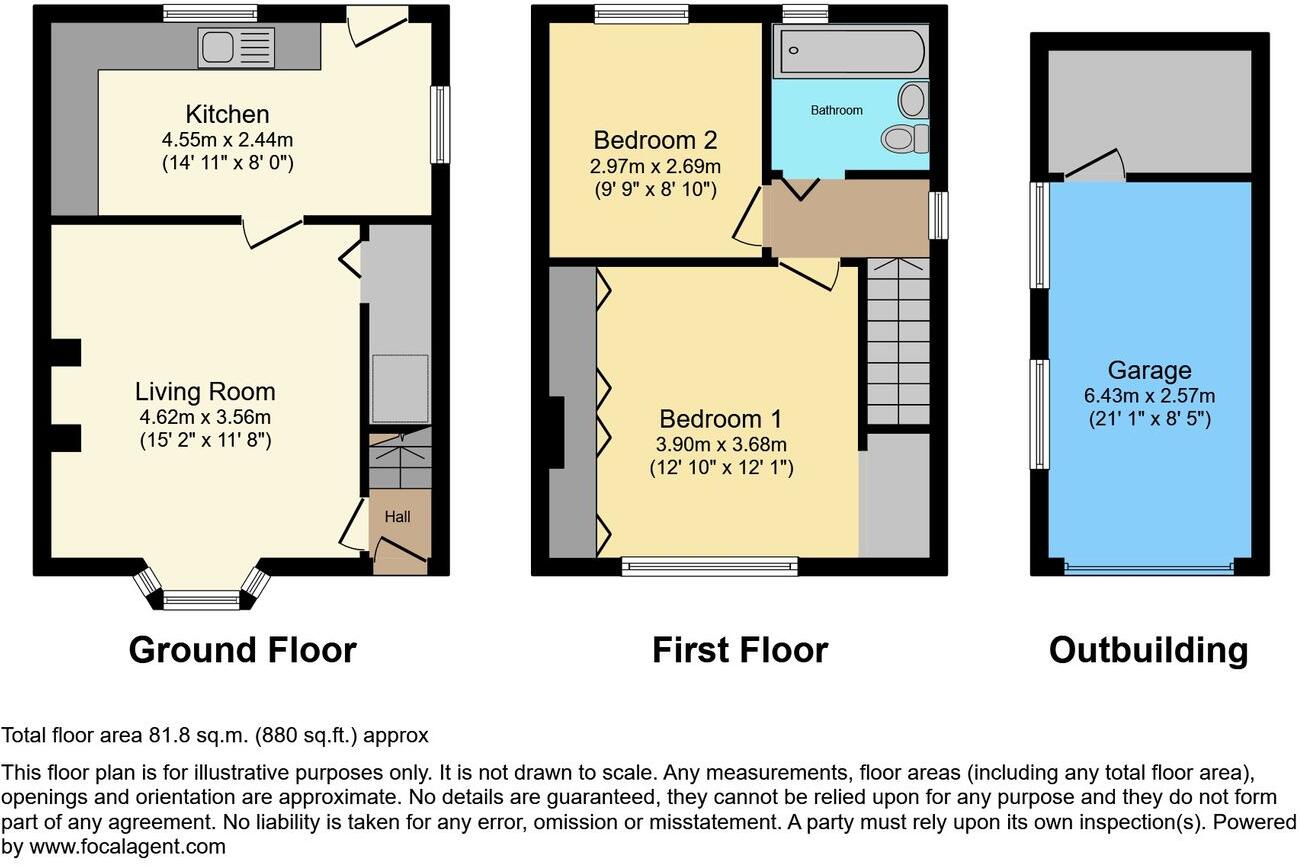 Perigree Road, Sheffield, S8 floorplan