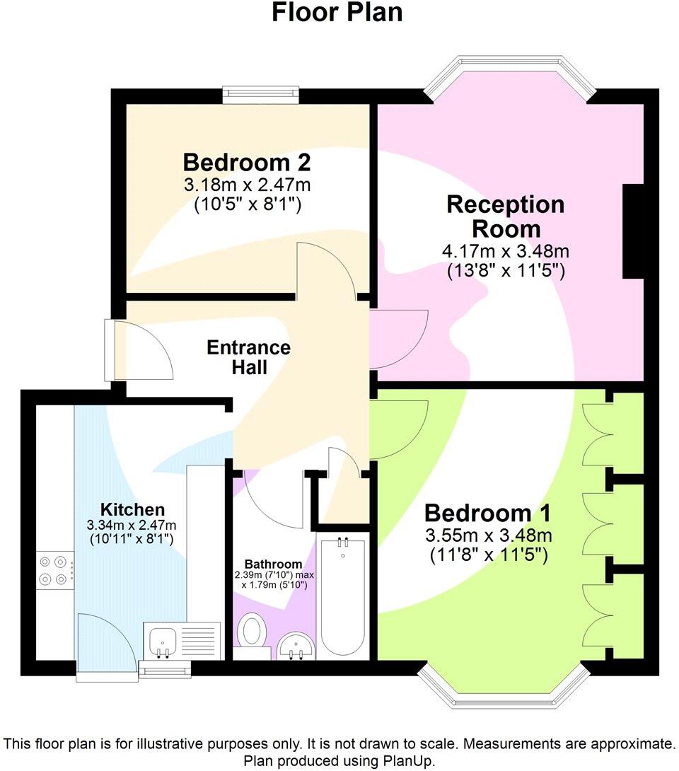 Amblecote Road, London, SE12 floorplan