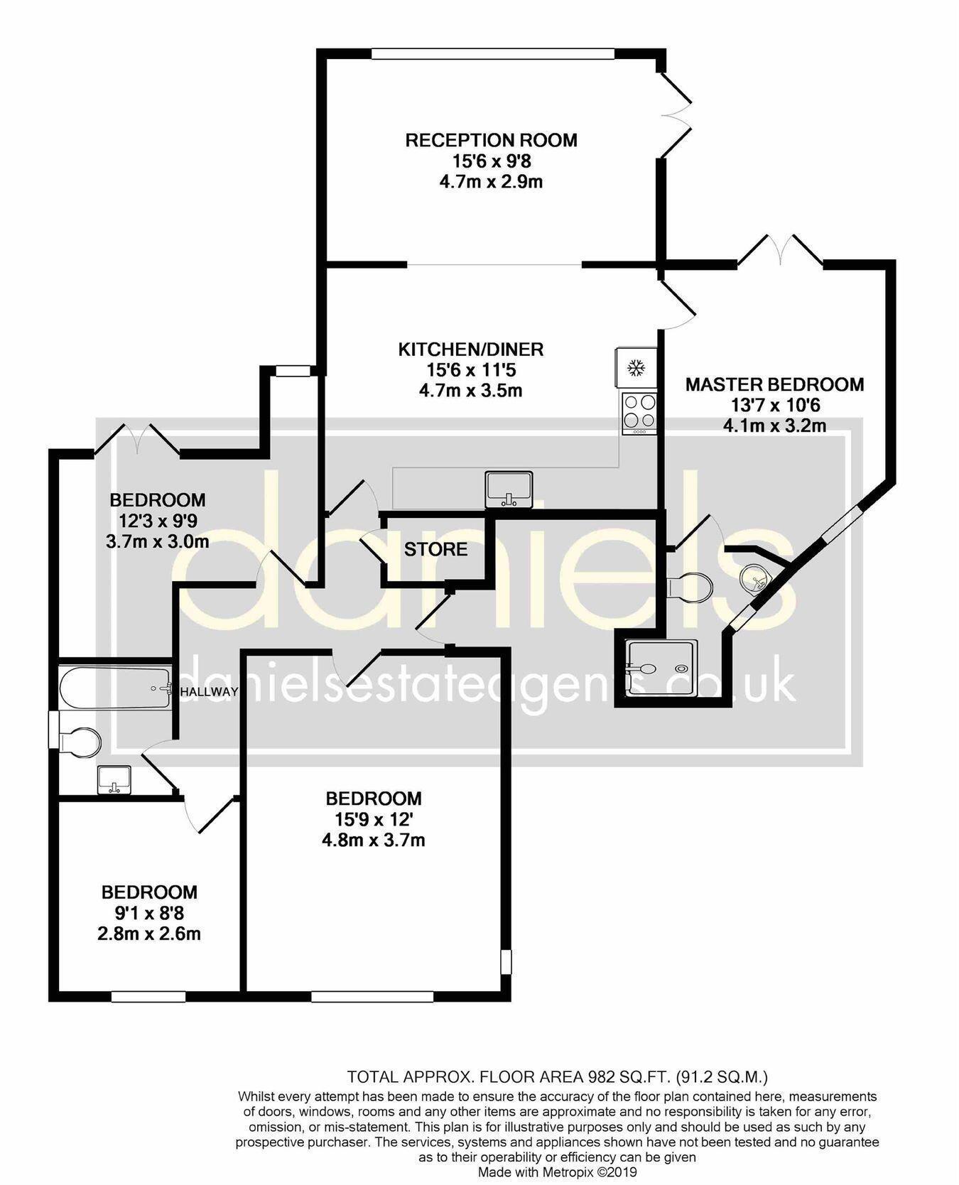 Hayland Close, Kingsbury, London, NW9 floorplan