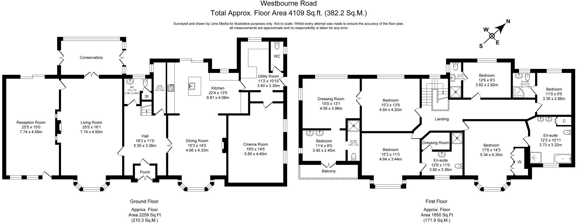 70 Westbourne Rd, Birkdale, Merseyside, PR8 floorplan