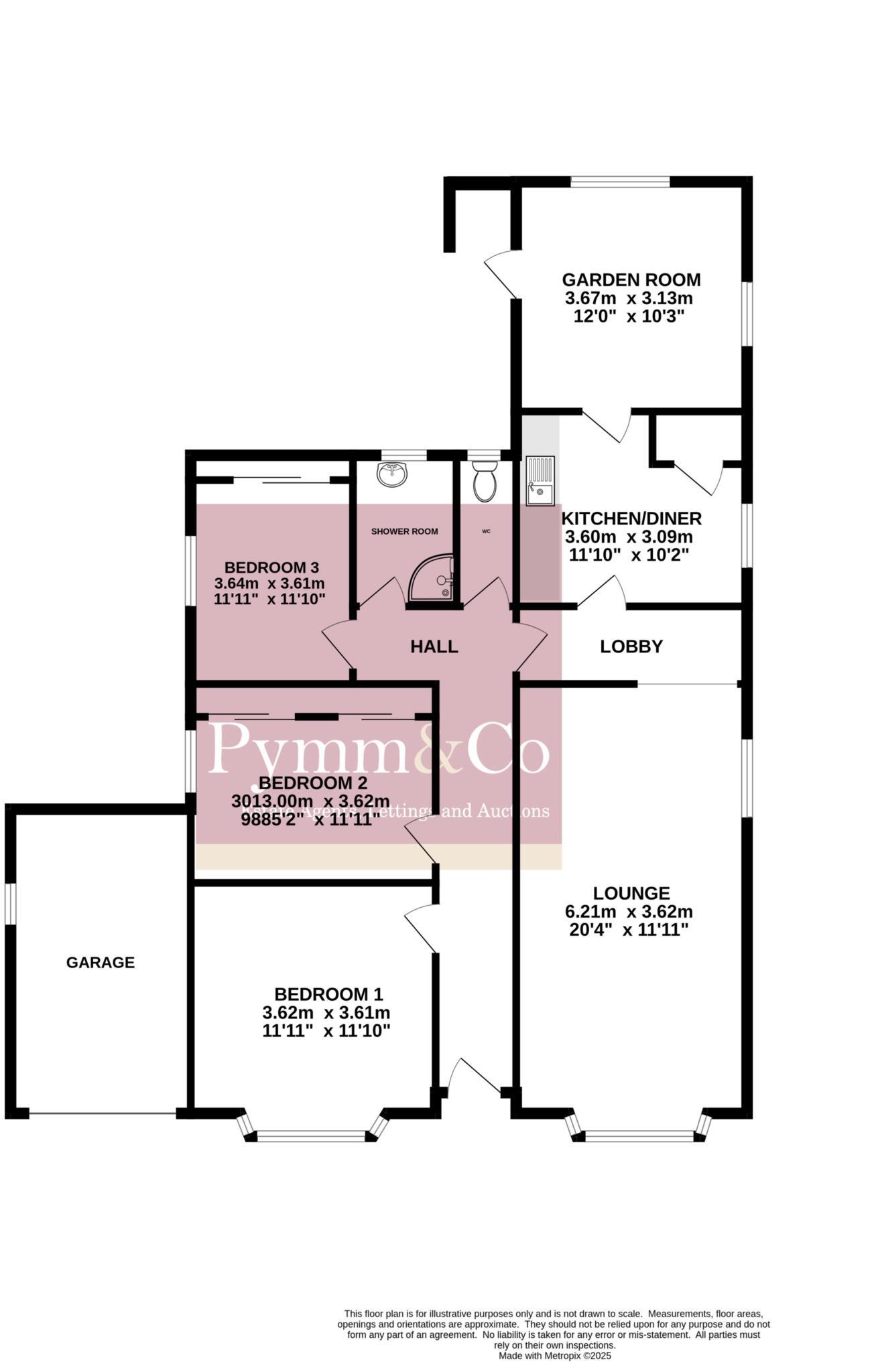 Orchard Way, Wymondham floorplan