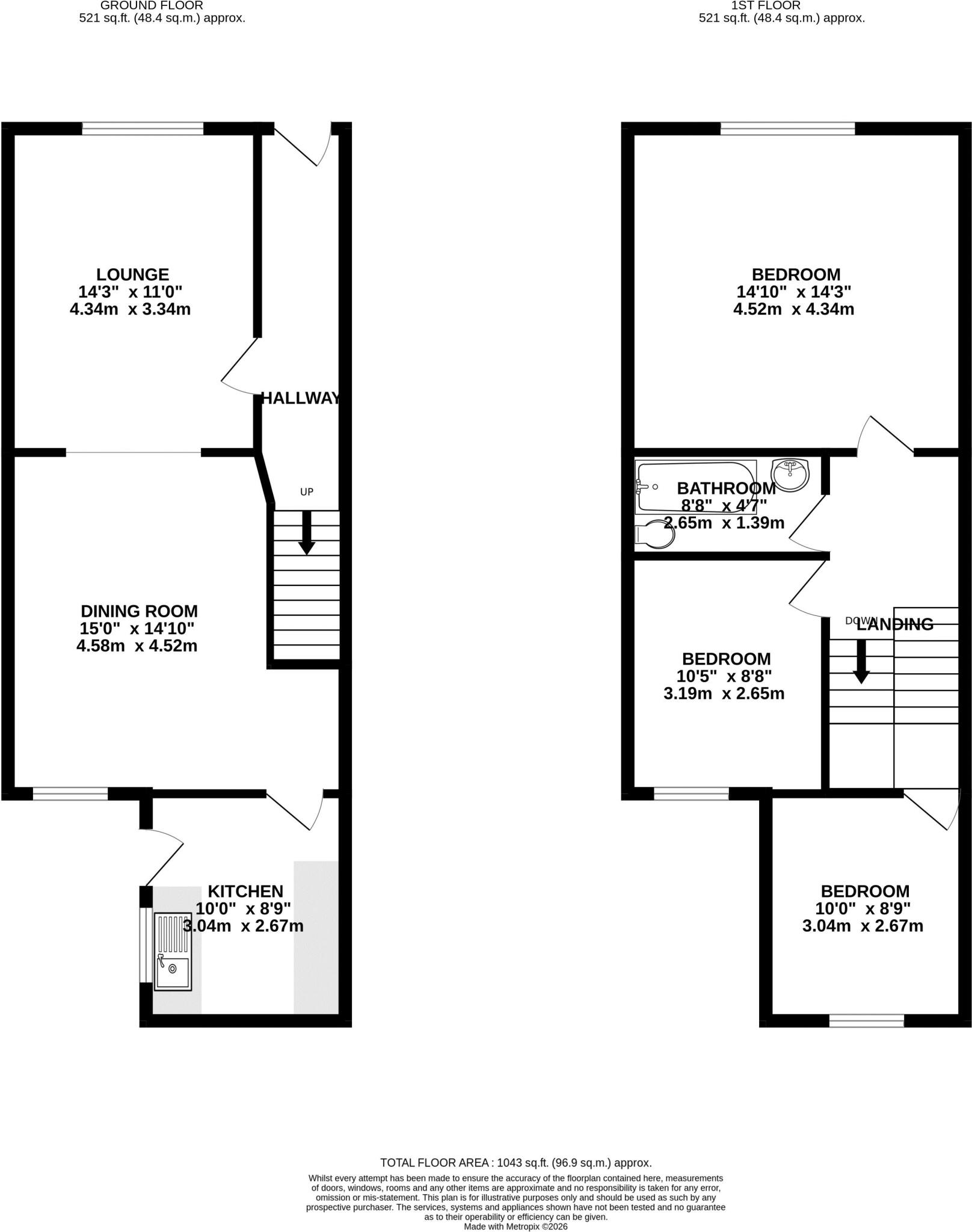 Darlington Street East, Wigan  floorplan