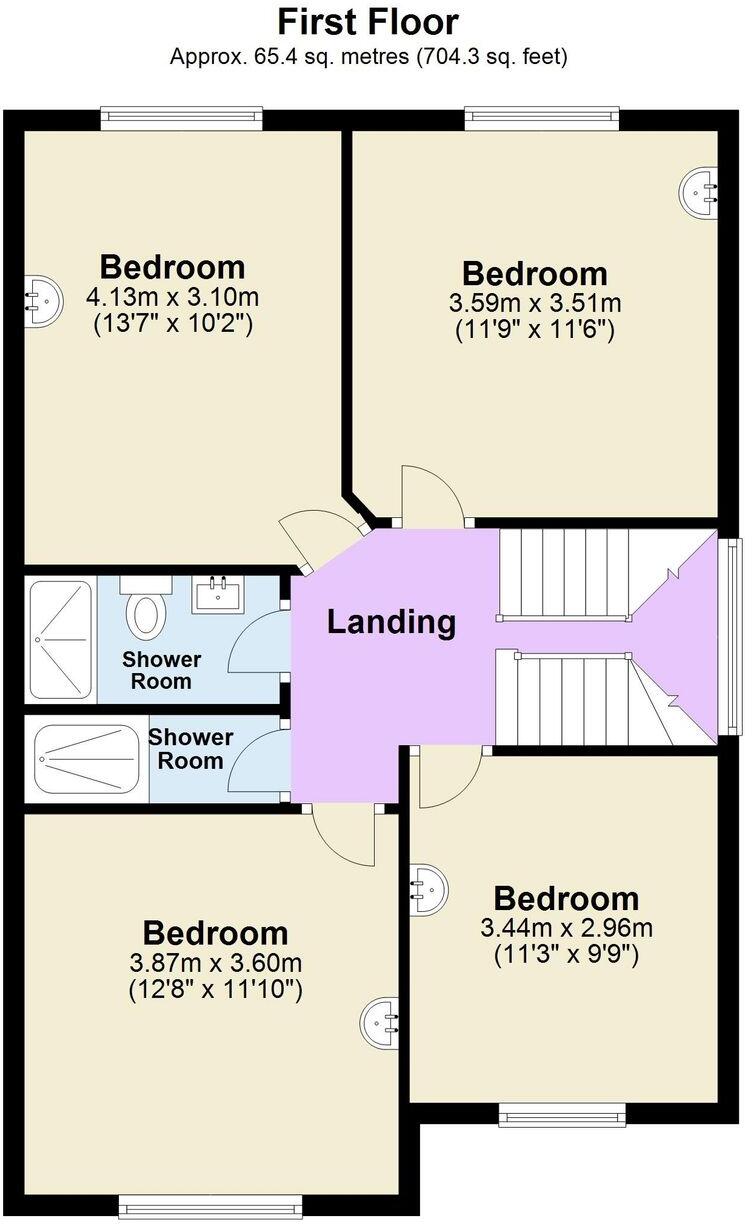 Rolleston Drive, Nottingham, NG7 floorplan
