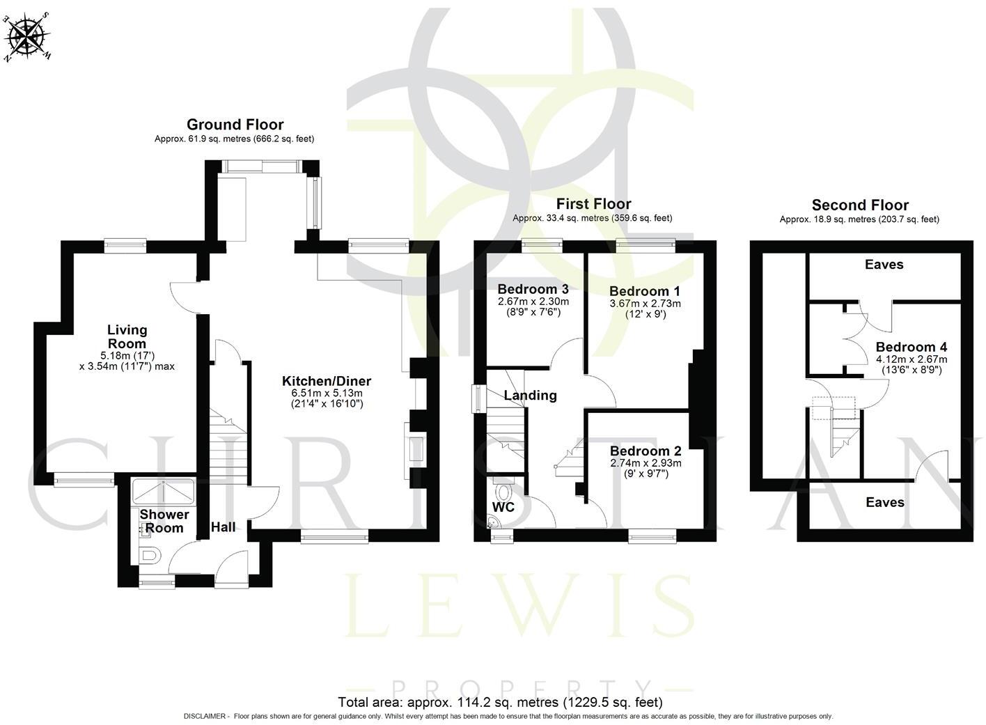 Rynal Street, Evesham floorplan