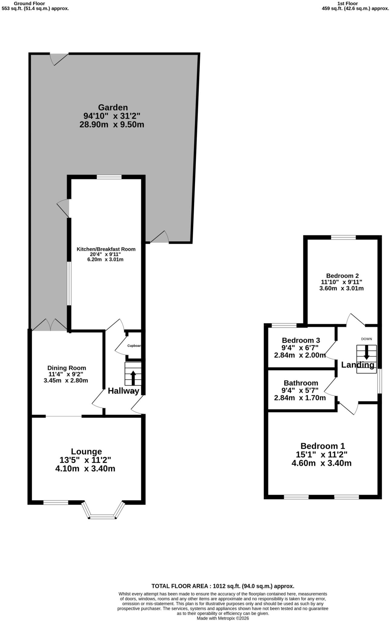 Homesdale Road, Bromley floorplan