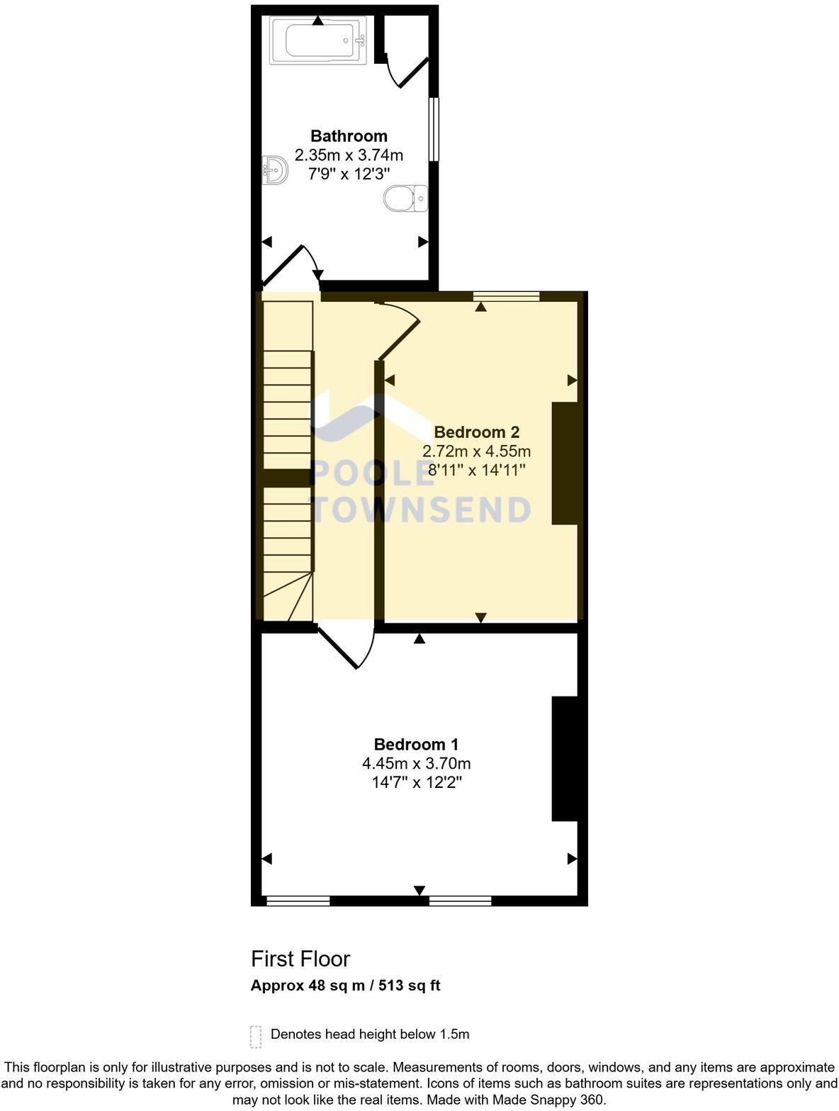 Ramsden Street, Barrow-in-furness, LA14 2HQ floorplan