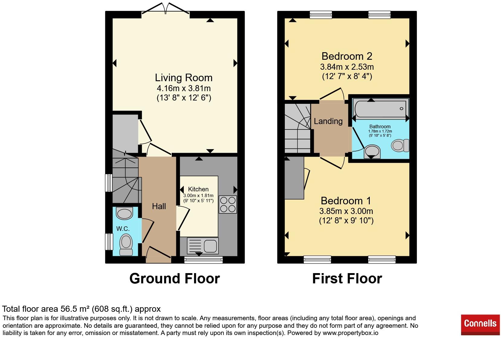 Woodhead Road, Warwick floorplan