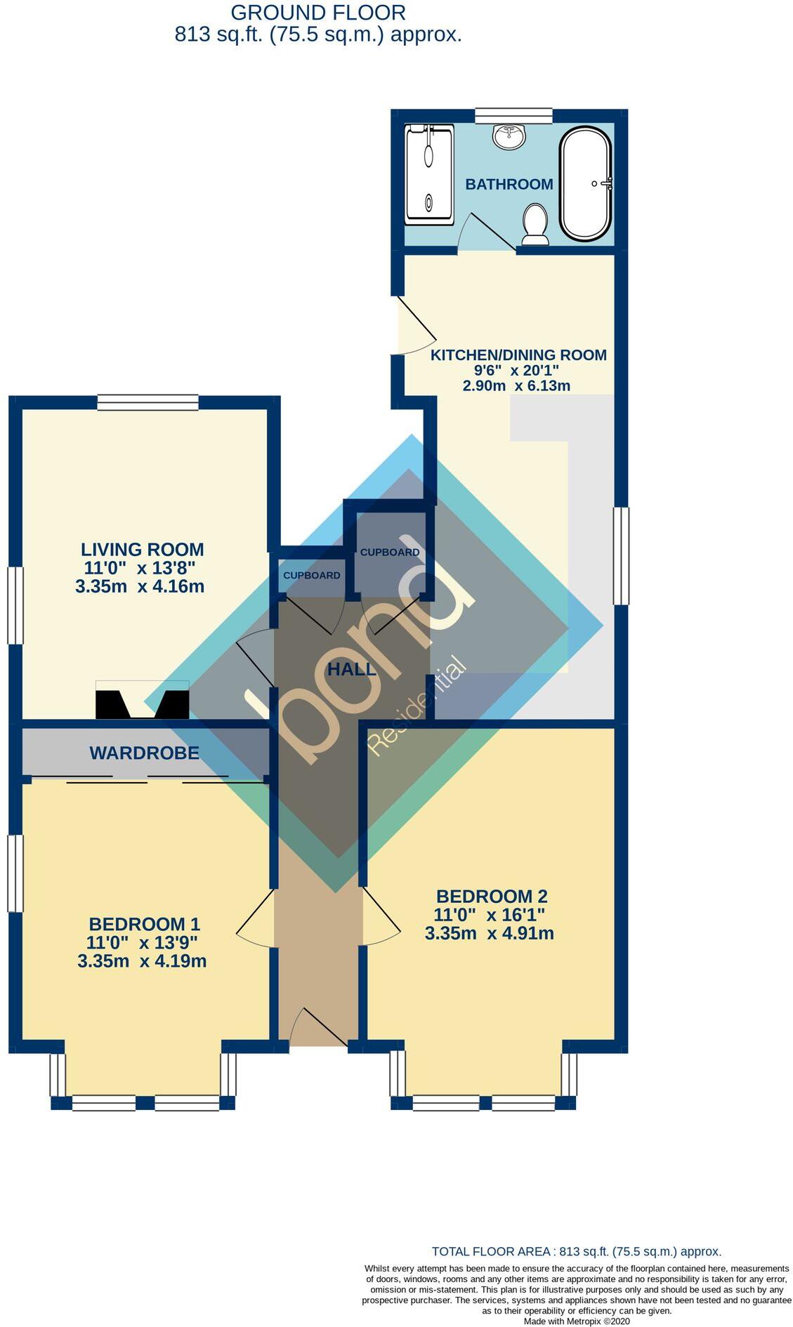 Main Road, Broomfield, Chelmsford, CM1 floorplan