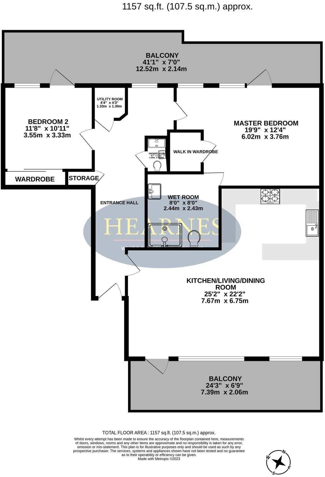 87 Churchfield Road, Poole, BH15 floorplan