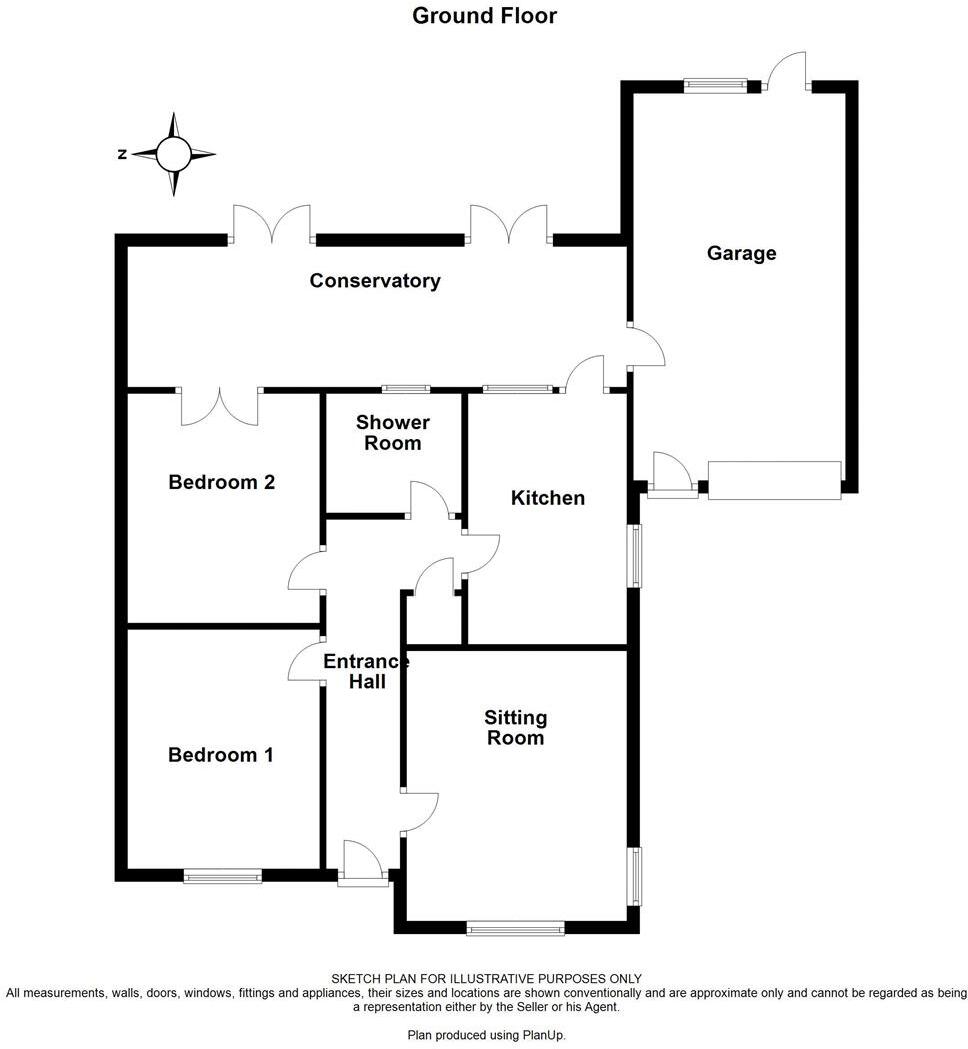 Barn Close, Crewkerne - GOOD SIZE GARDEN floorplan