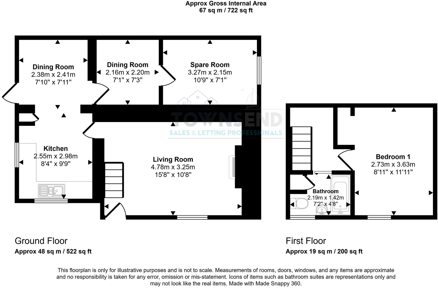 Lanner Hill, Lanner, TR16 floorplan