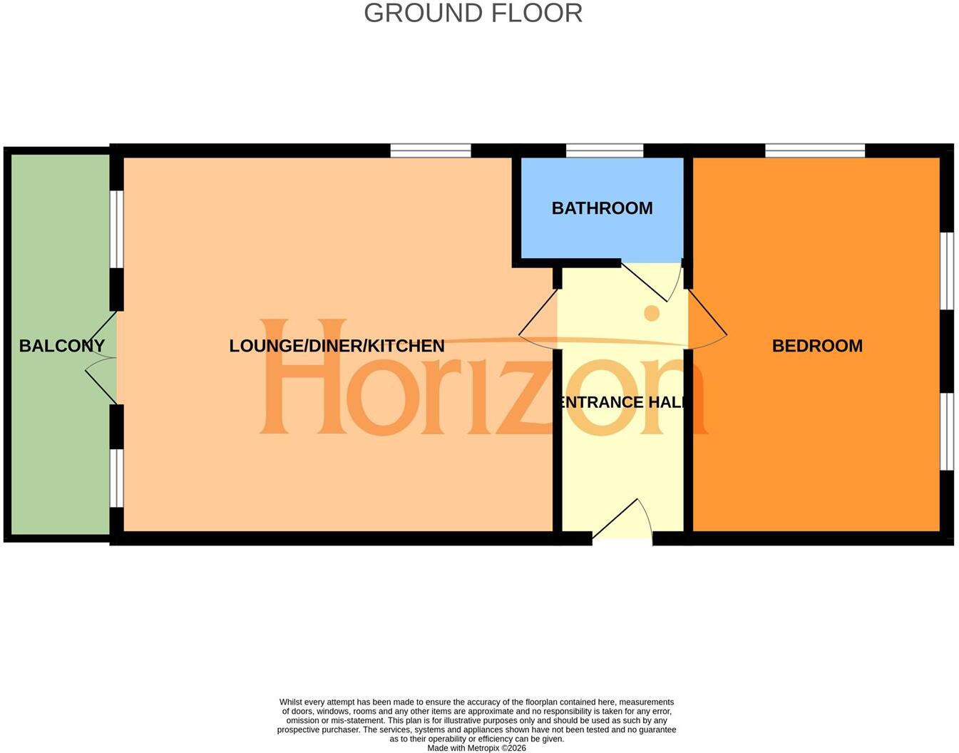 York Road, Rochford floorplan