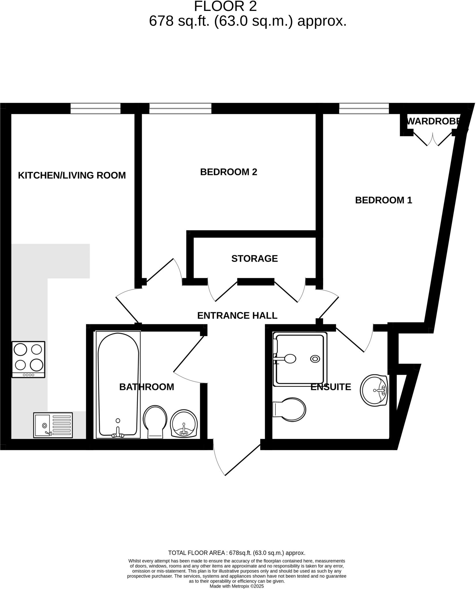 Priory Place, Coventry floorplan