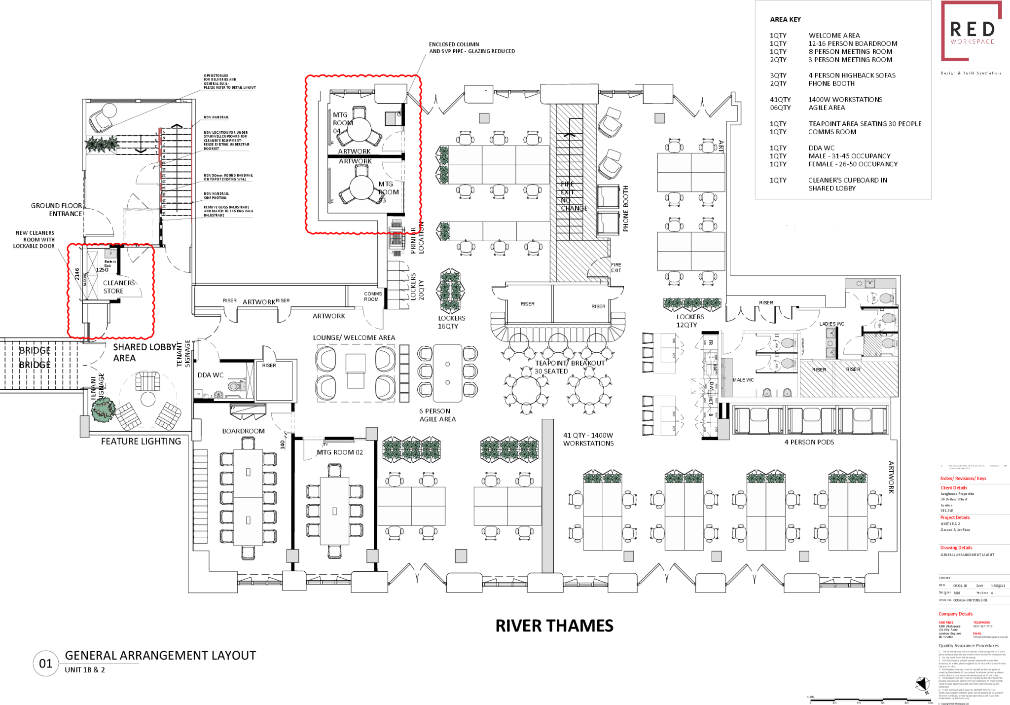 GA - UNIT 1B&2 (West)