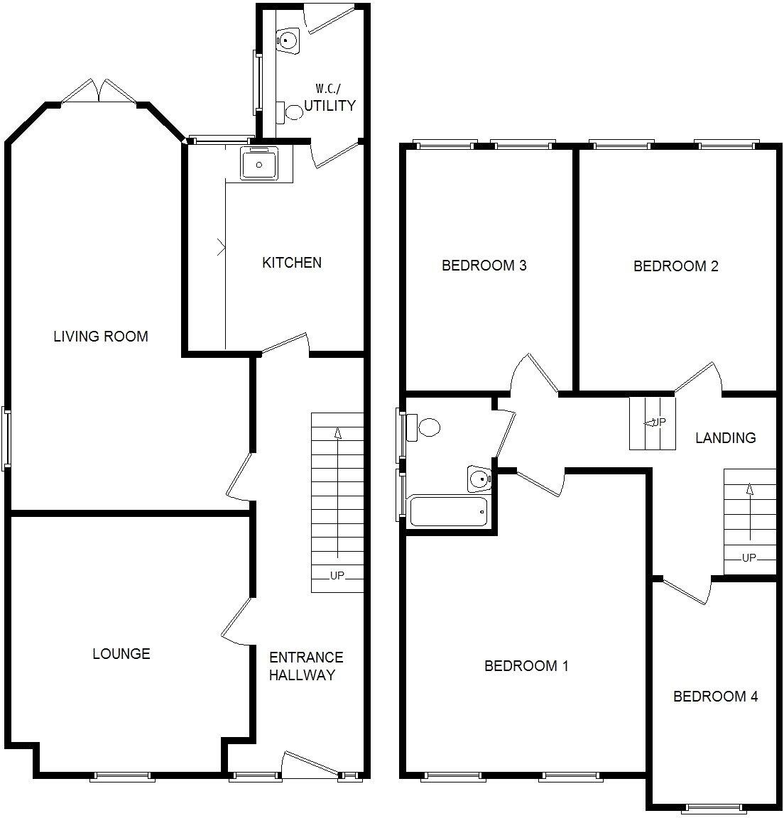 Church Road, Ilfracombe, Devon, EX34 floorplan