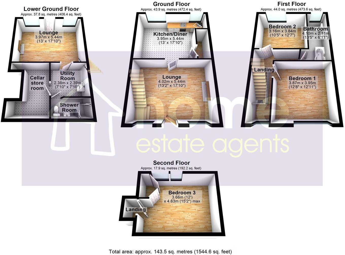 Huddersfield Road, Mossley floorplan