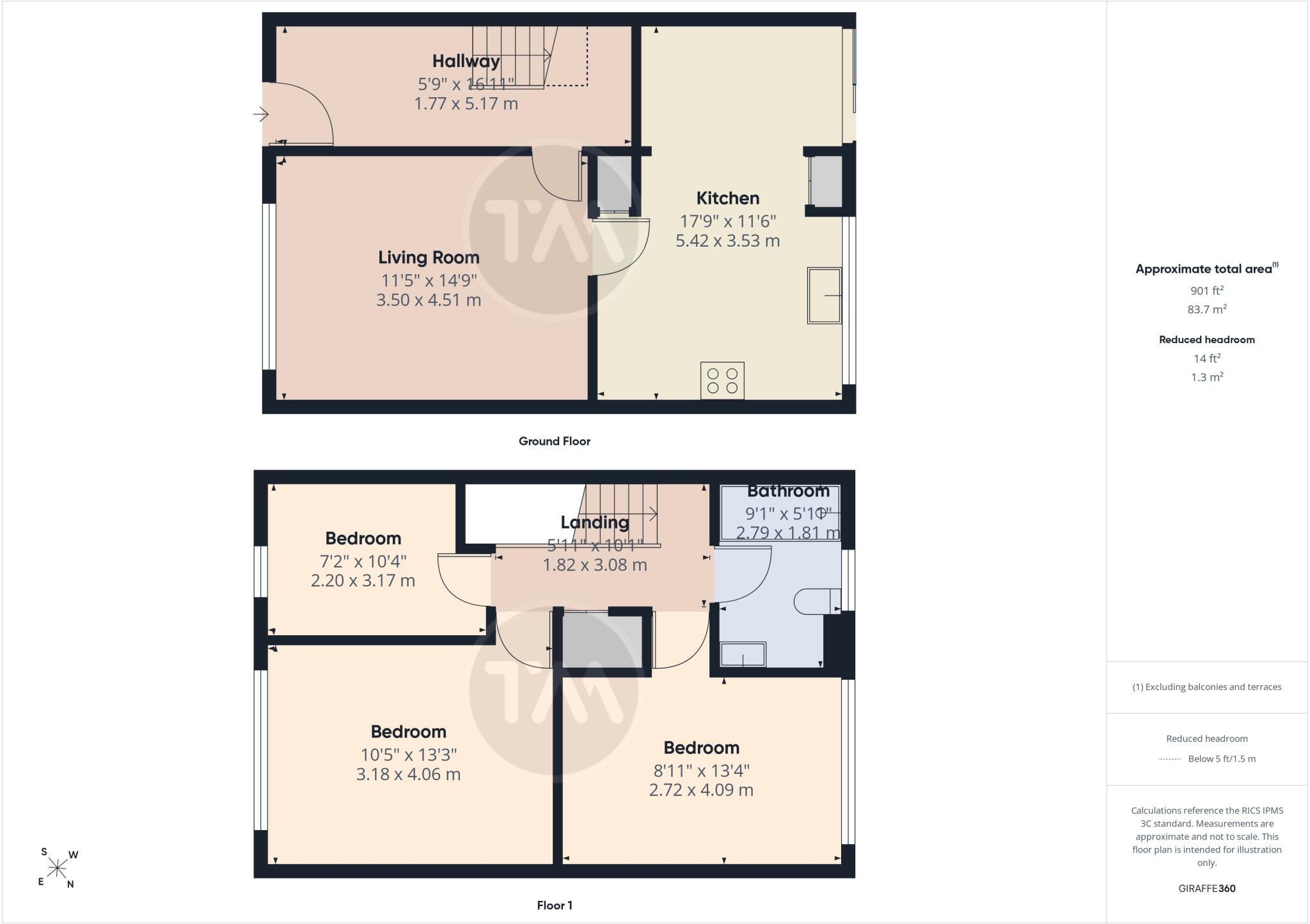 Duck Lane, St. Neots, Cambridgeshire, PE19 floorplan