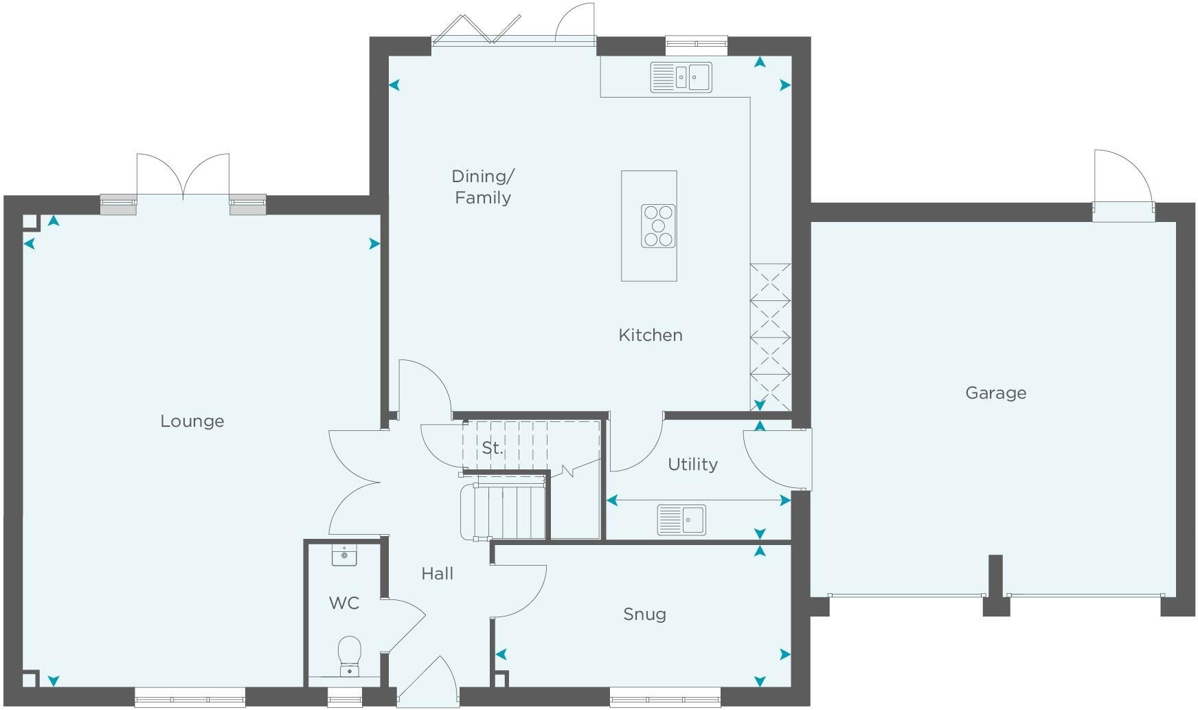 Gloucester Road, Weston-under-Penyard,
Ross-on-Wye

Herefordshire
HR9 7YP floorplan