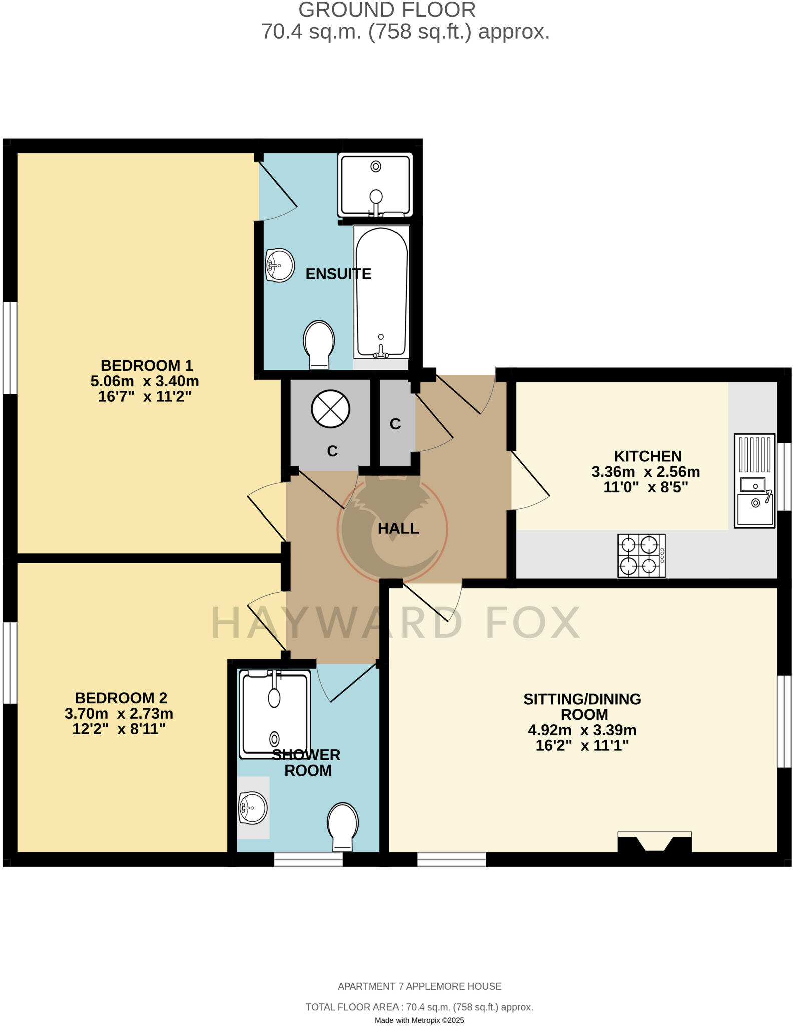 Hillcroft Close, Lymington, Hampshire, SO41 floorplan