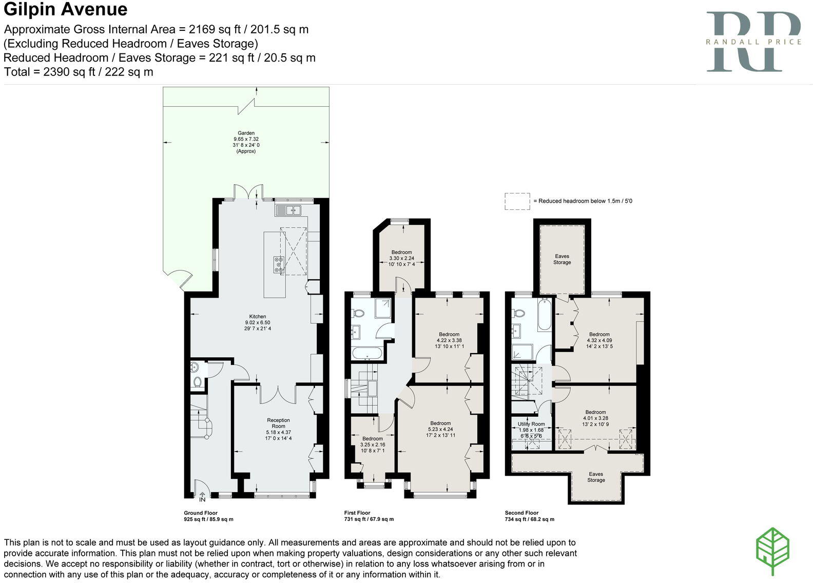 Gilpin Avenue, London, SW14 8QX floorplan