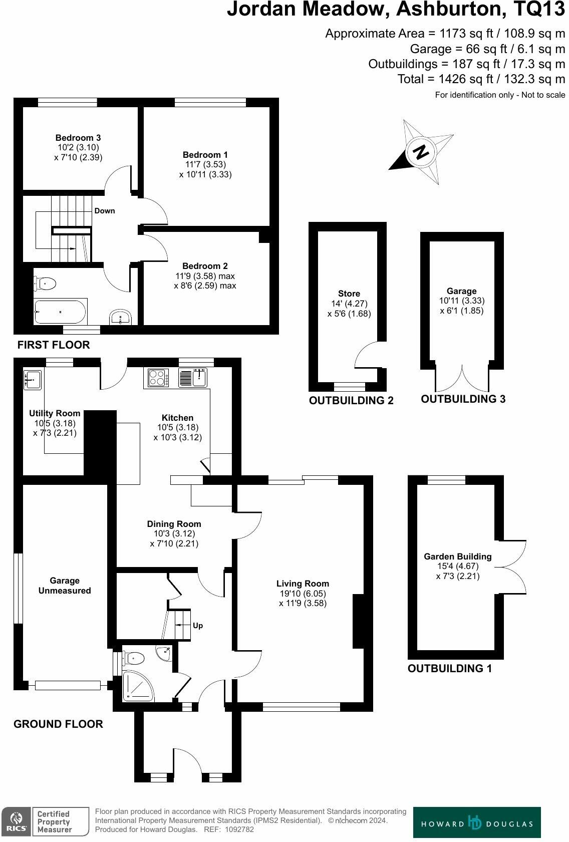 Jordan Meadow, Ashburton floorplan