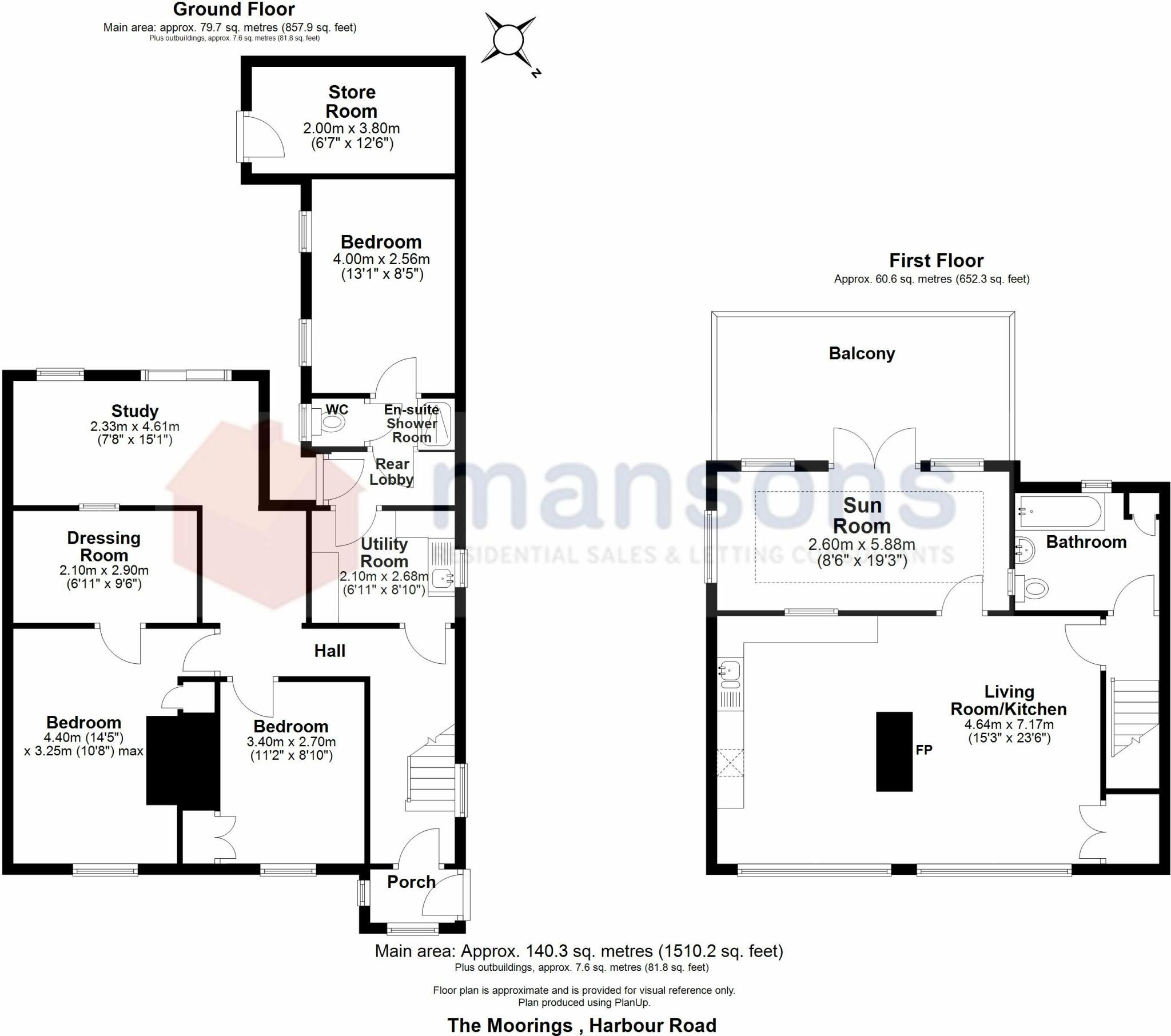 26, Harbour Road floorplan