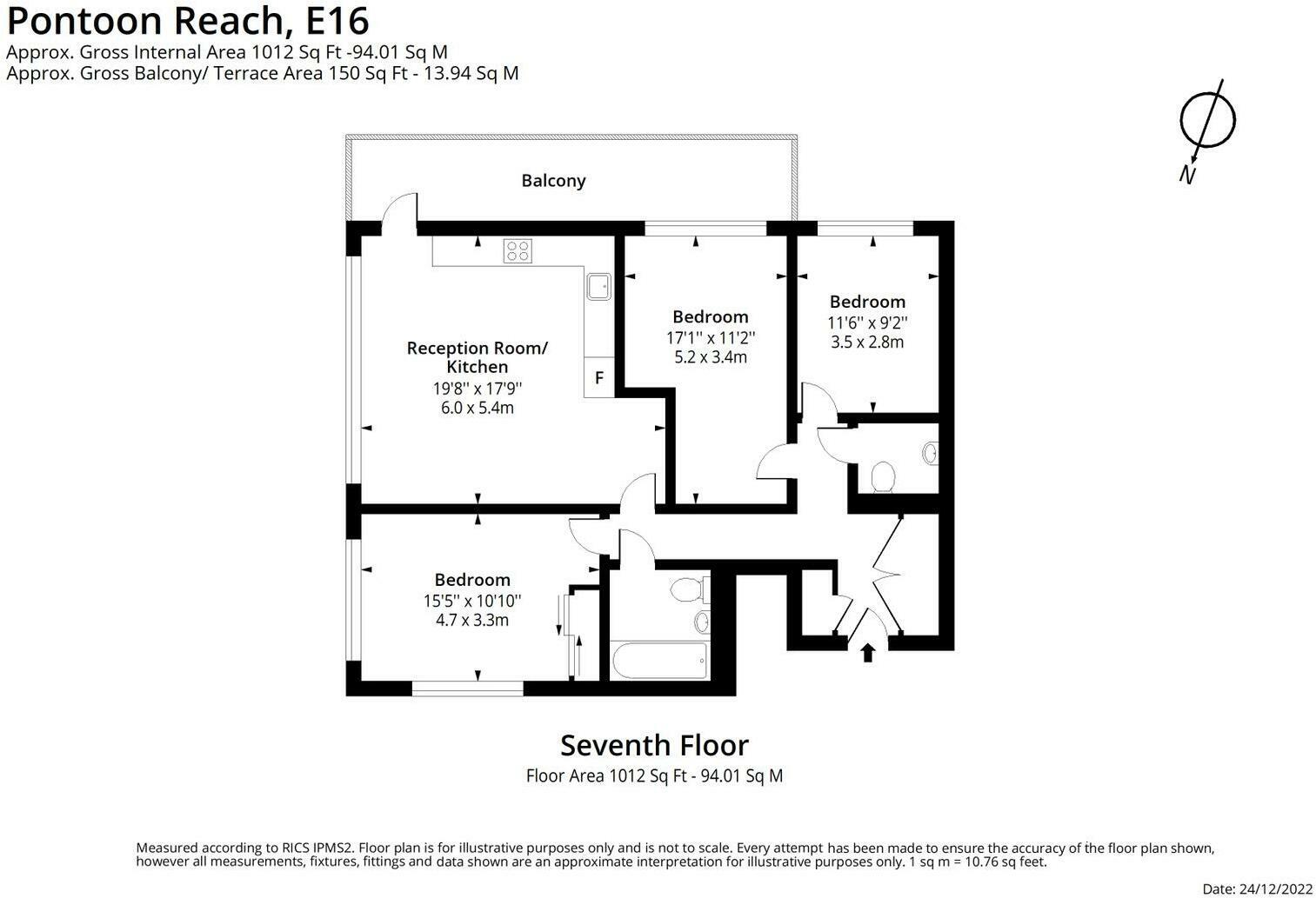 Thames Road, Silvertown, Newham, London floorplan
