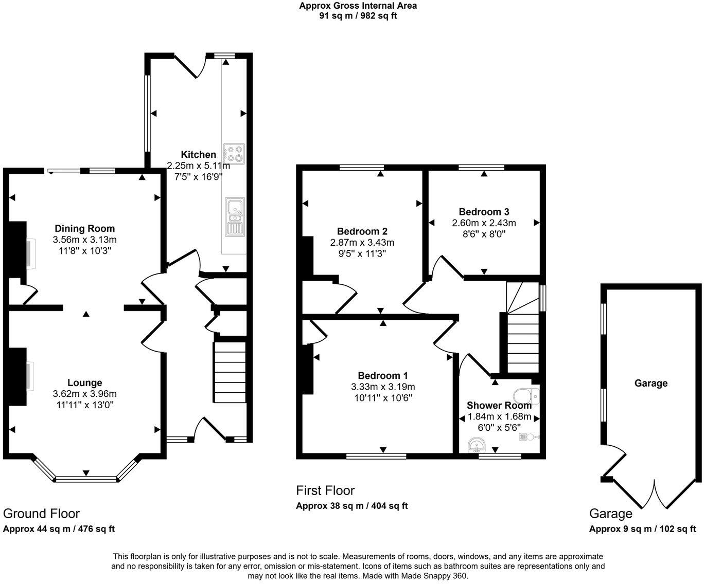Clwyd Avenue, Abergele, LL22 floorplan